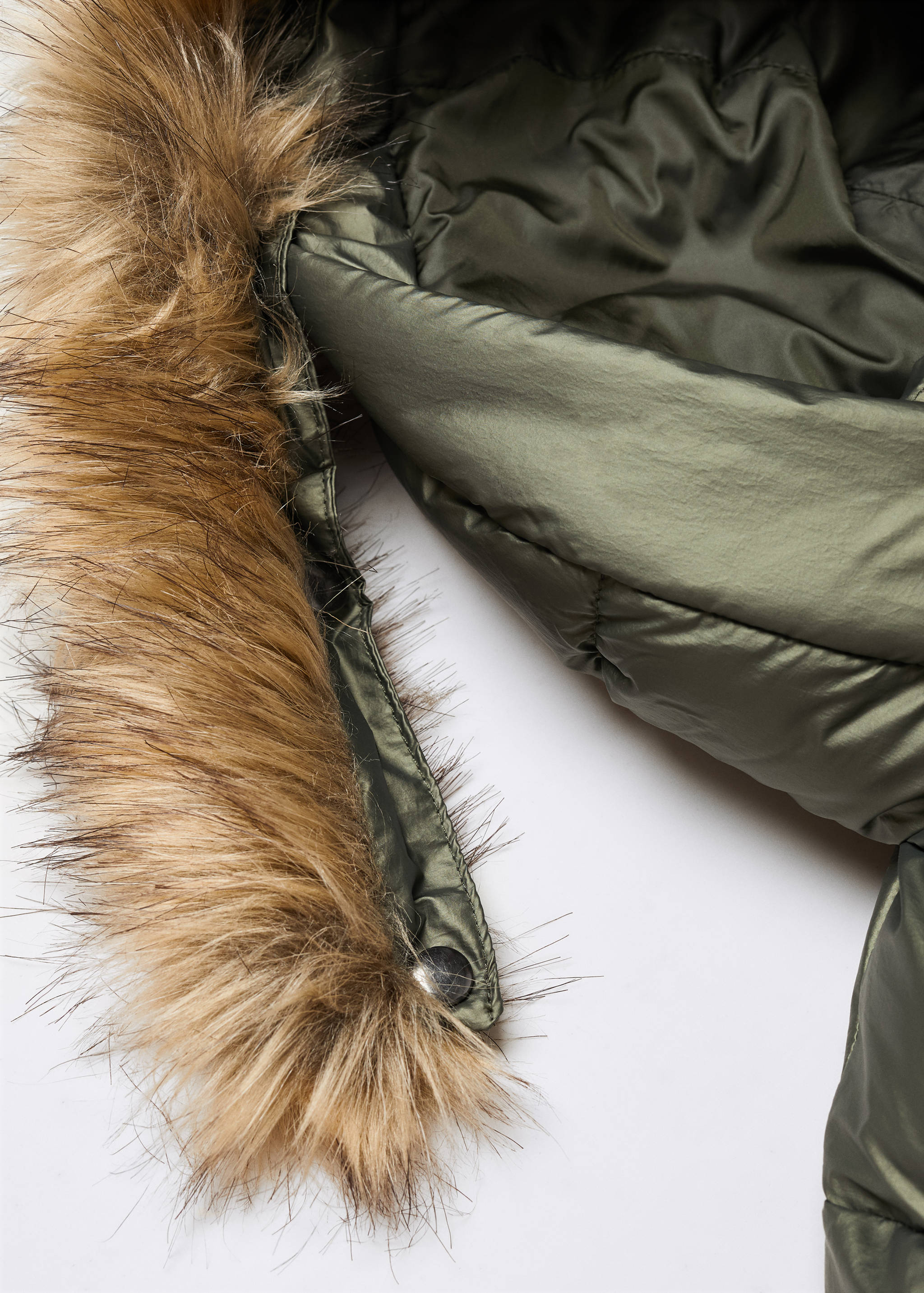 Стьобаний анорак з капюшоном - Детальніше про товар 8