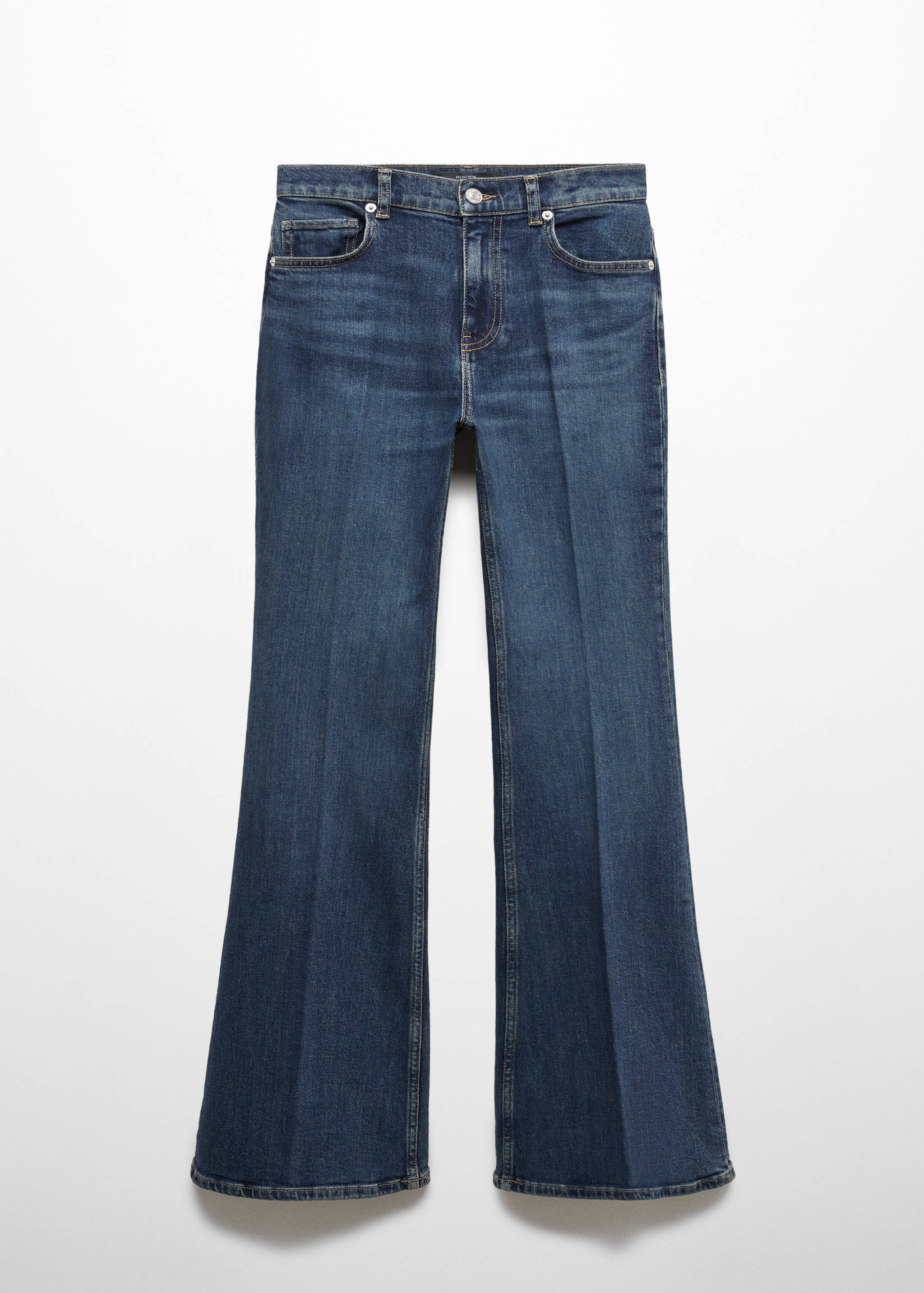 Medium-rise flared jeans - Article without model