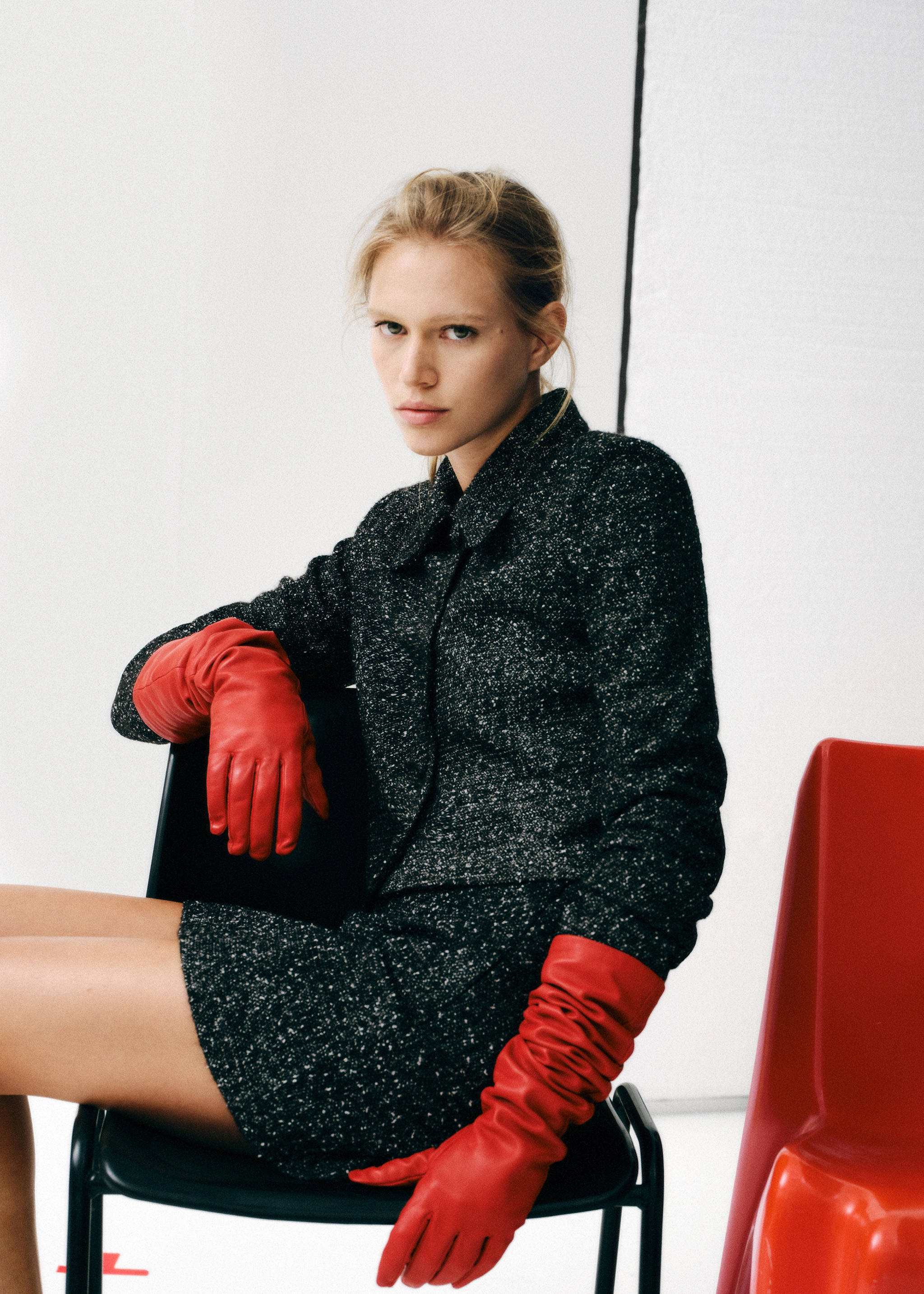 Marbled tweed jacket - Details of the article 3