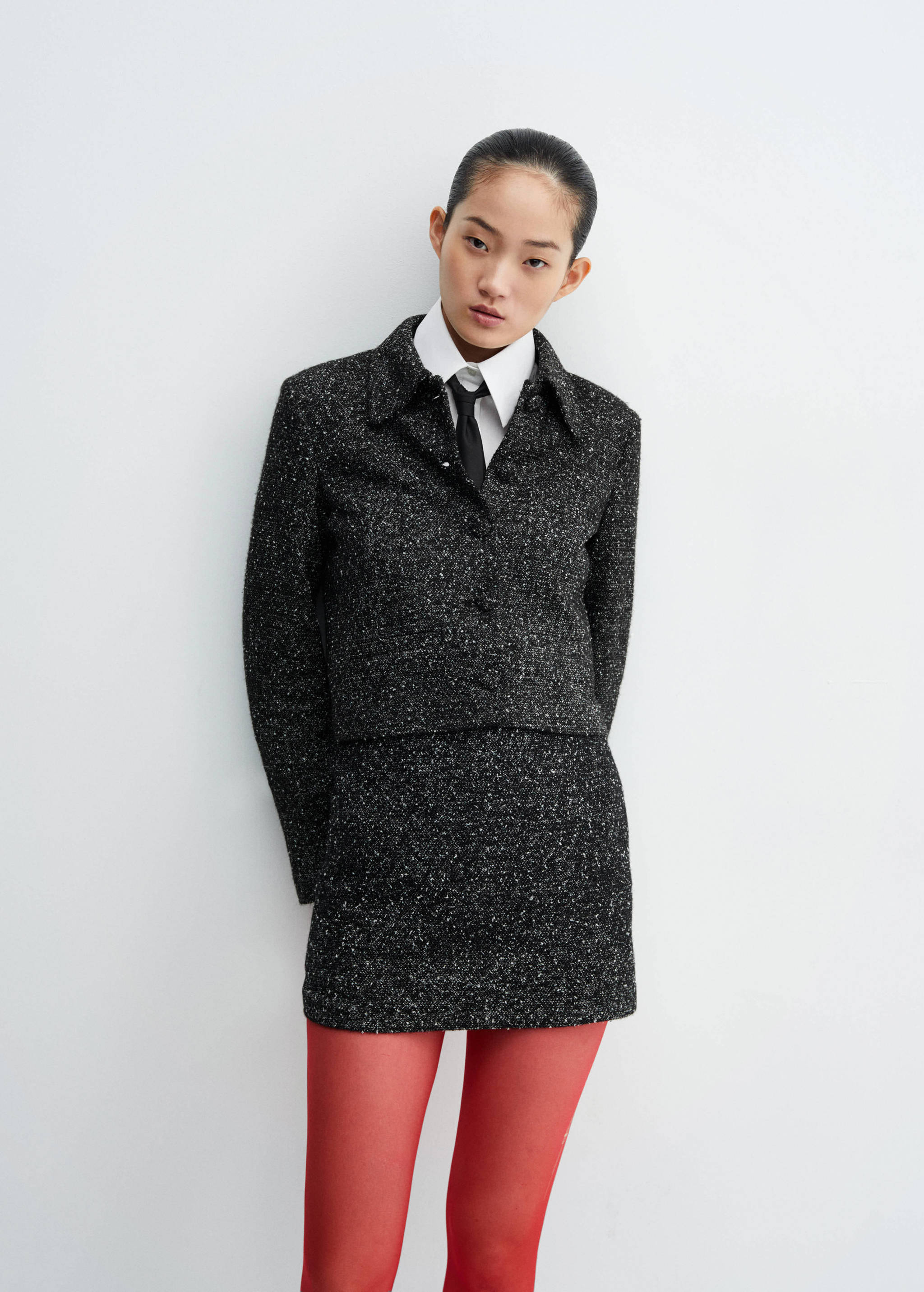 Marbled tweed jacket - Details of the article 2