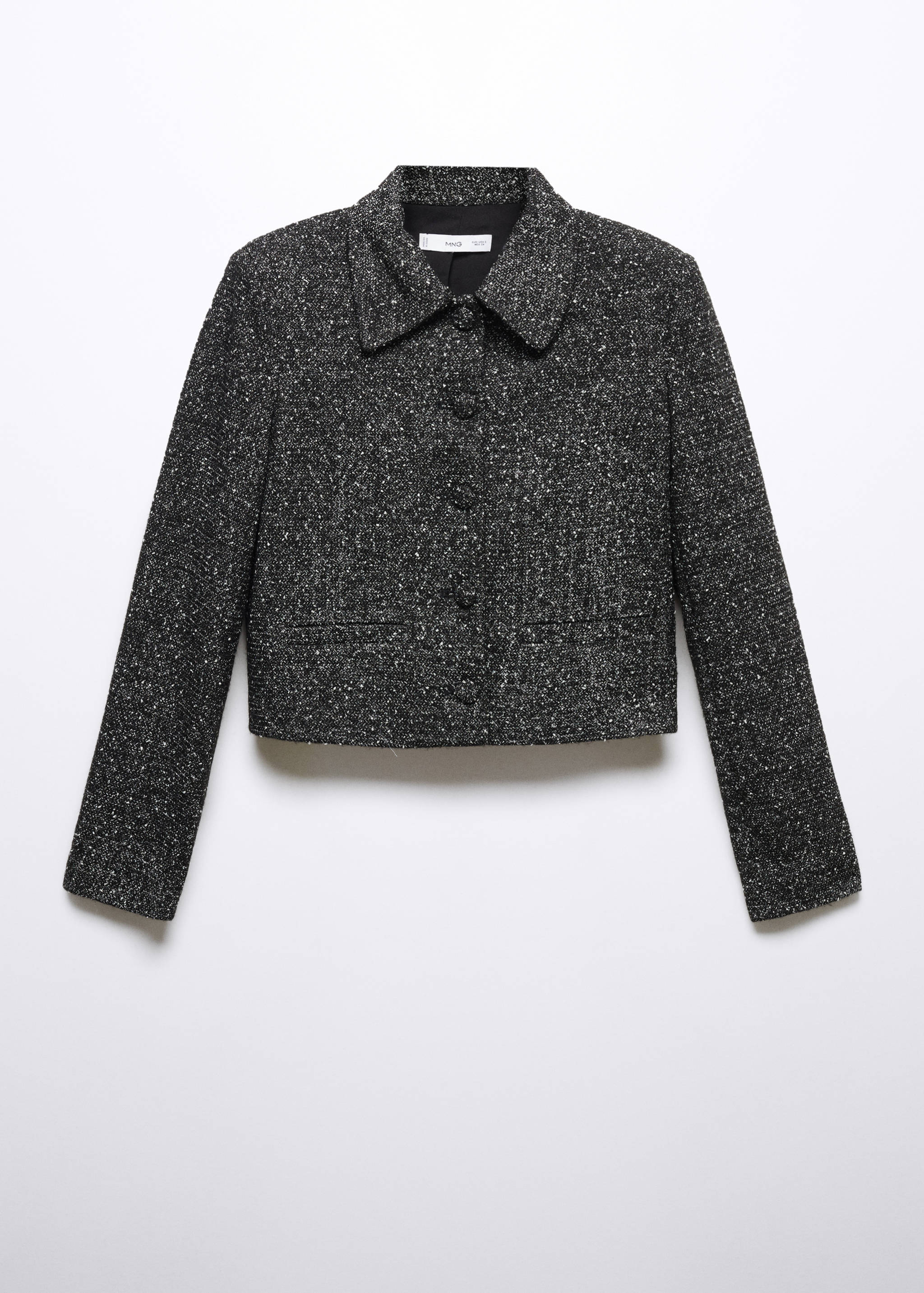 Marbled tweed jacket - Article without model