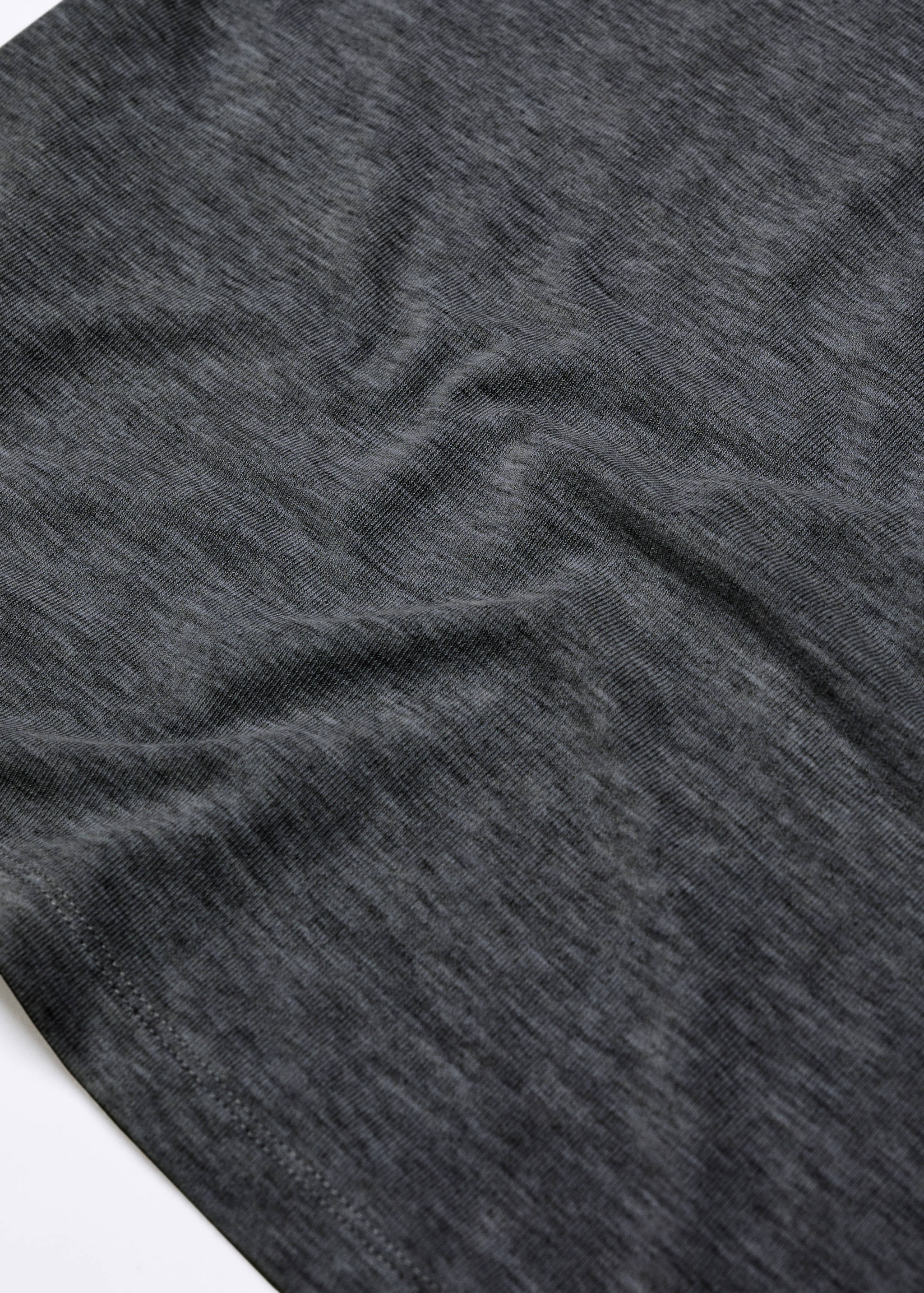 Round-neck knitted t-shirt - Details of the article 8