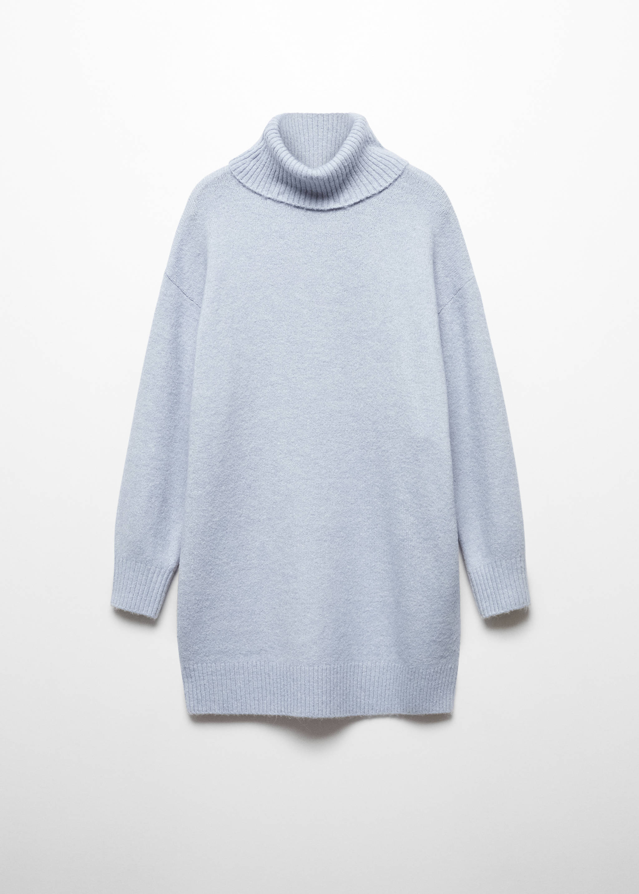 Turtle neck knit dress - Article without model