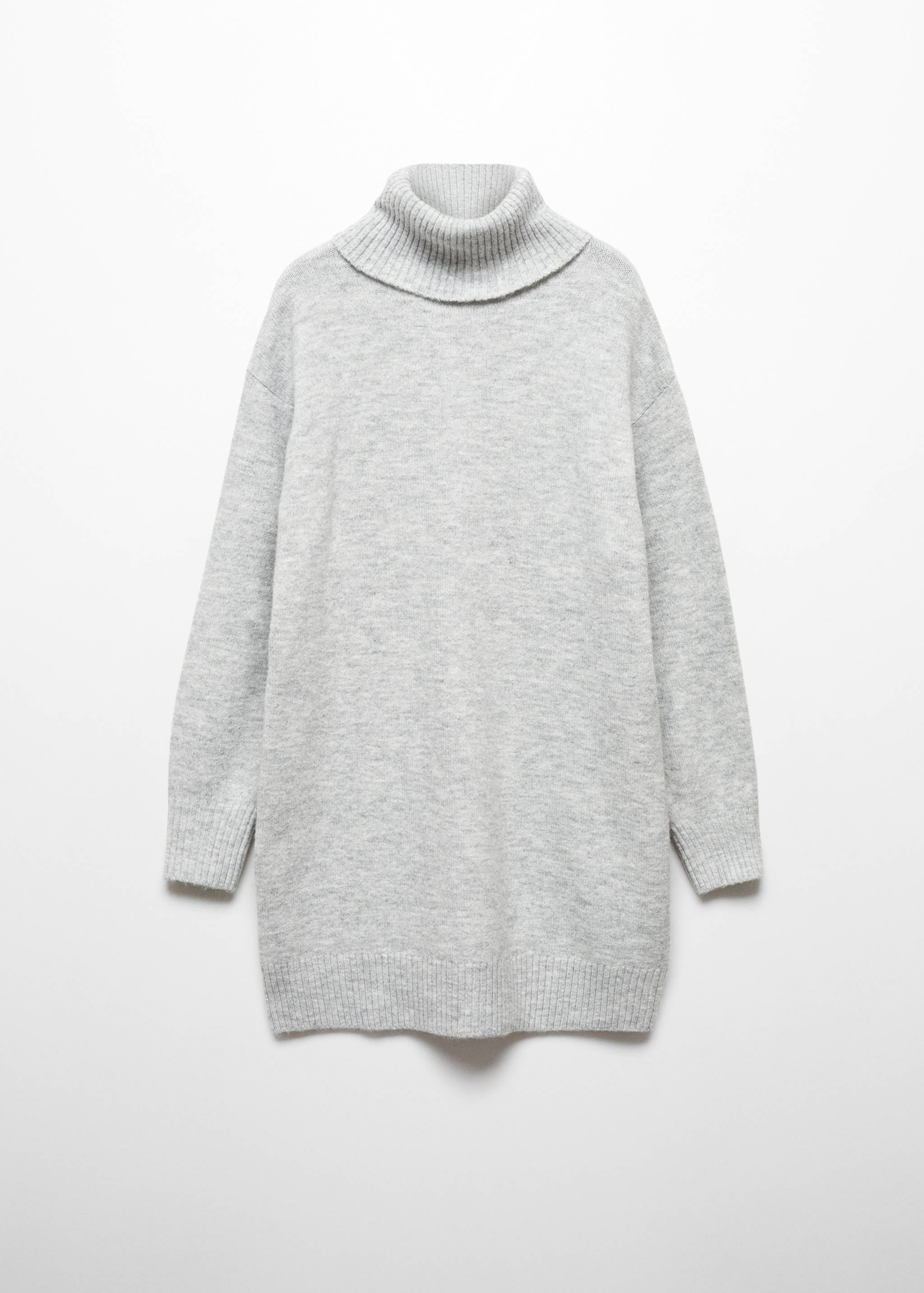 Turtle neck knit dress - Article without model