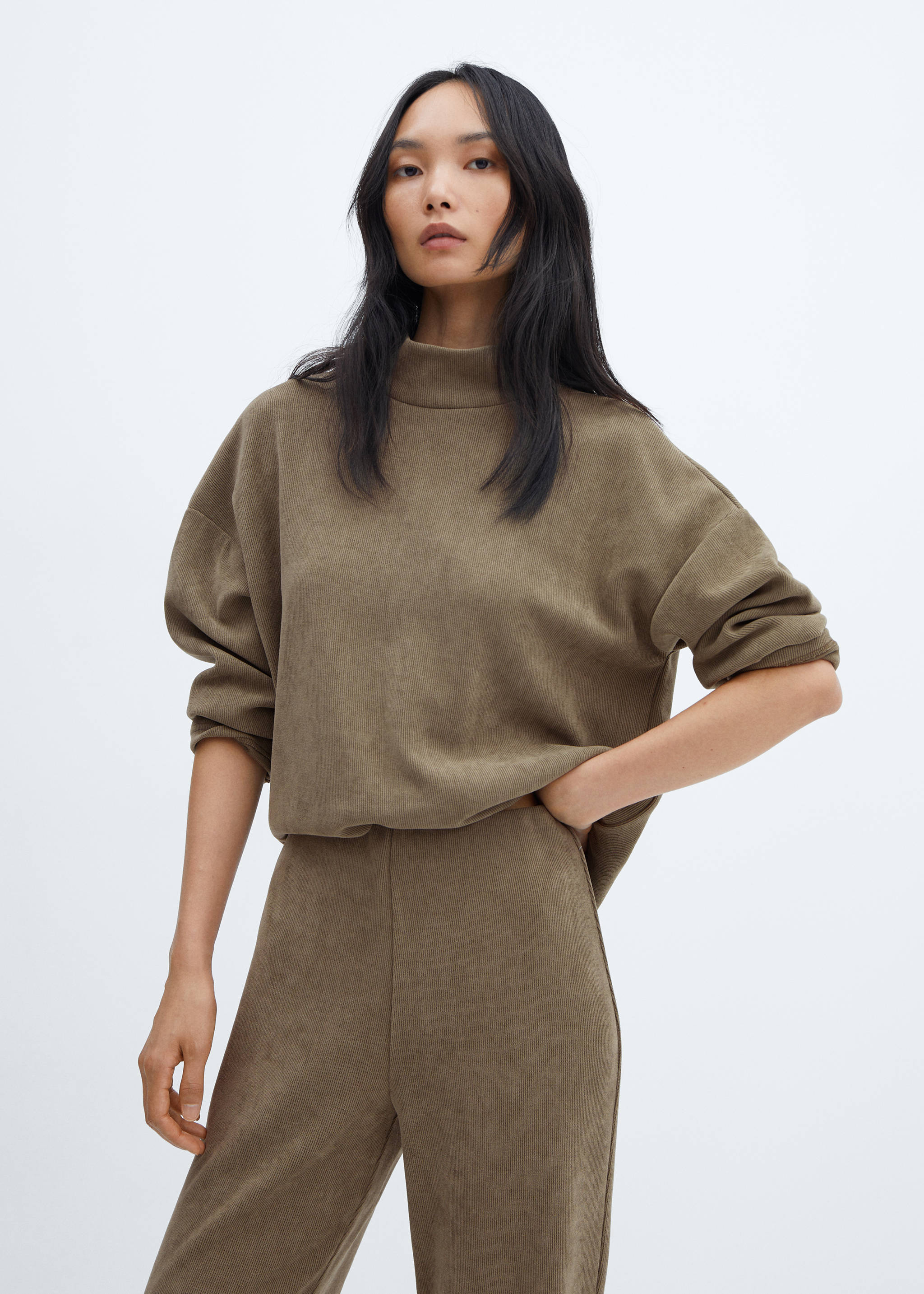 Pantalón pana cintura elástica - Detalle del artículo 1