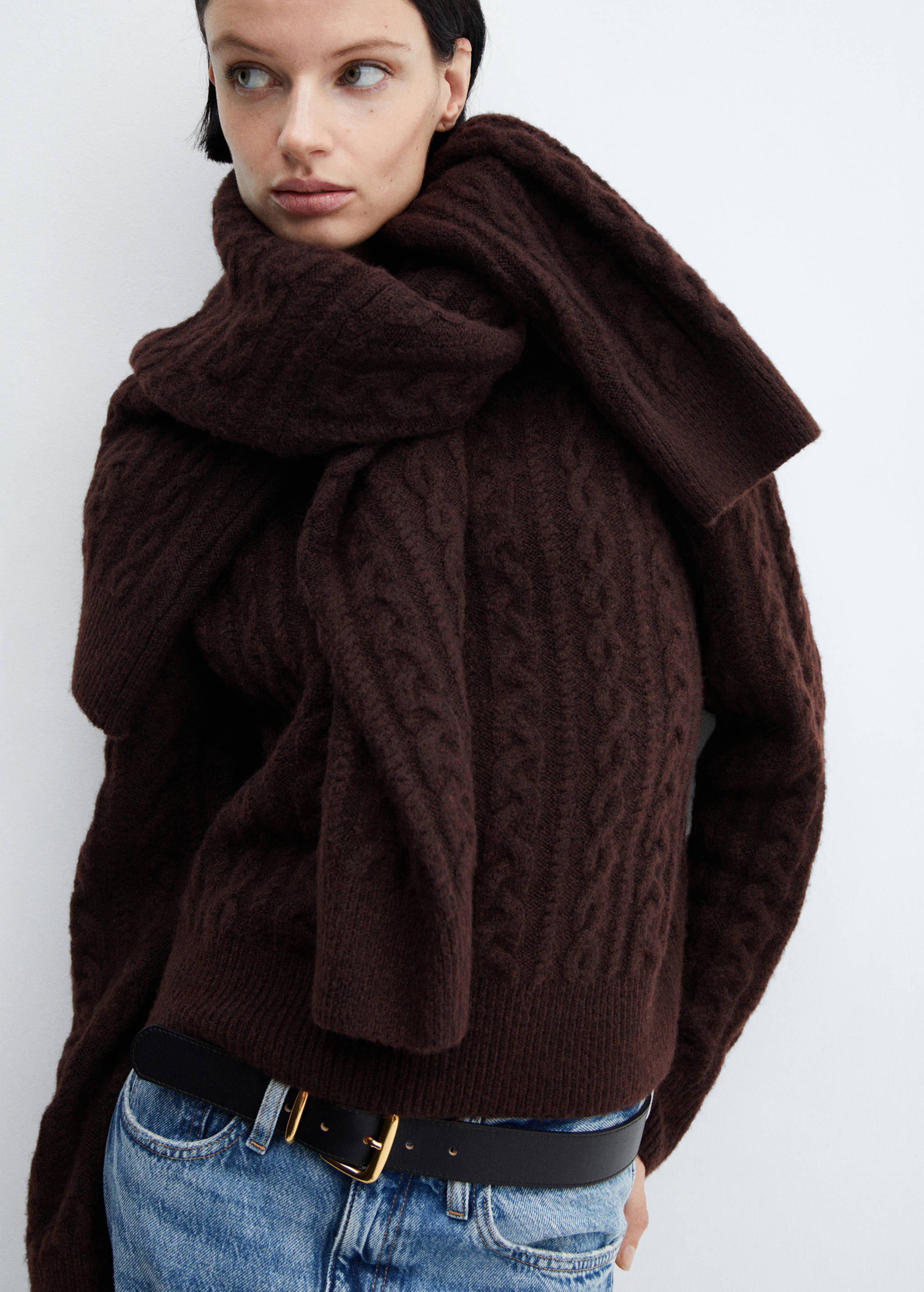 针织编织毛衣 - null