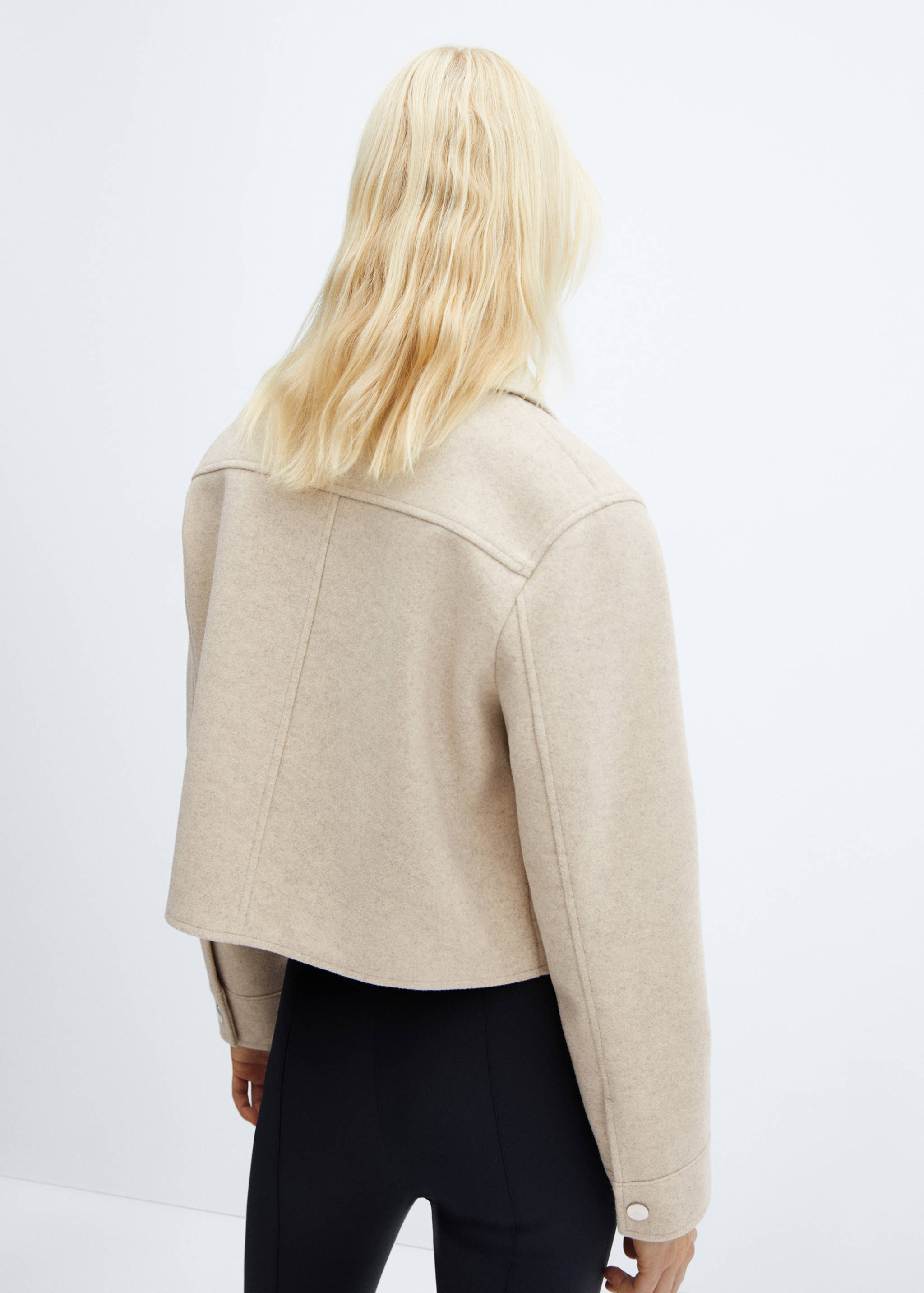 Veste poches fermeture Éclair - Verso de l’article