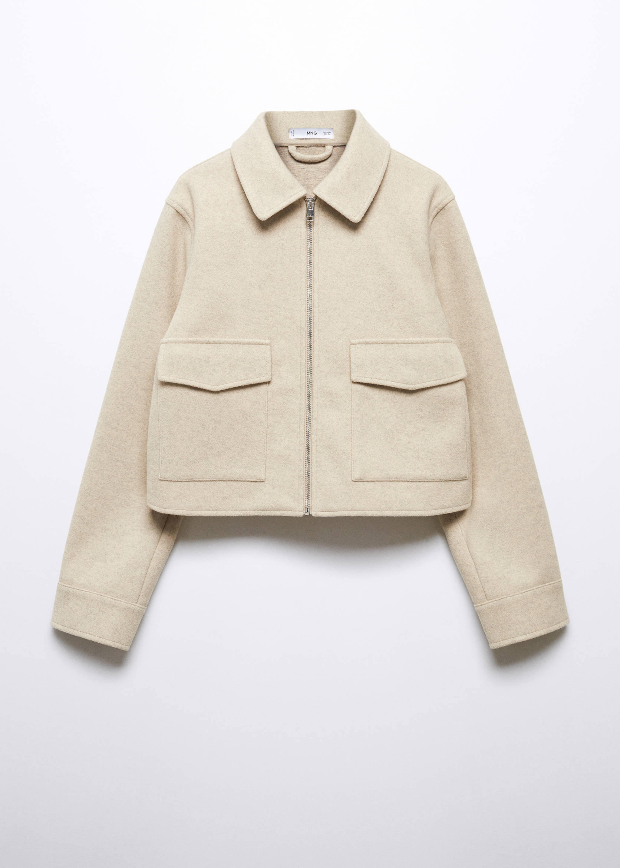 Jacket with zip pockets - Article without model