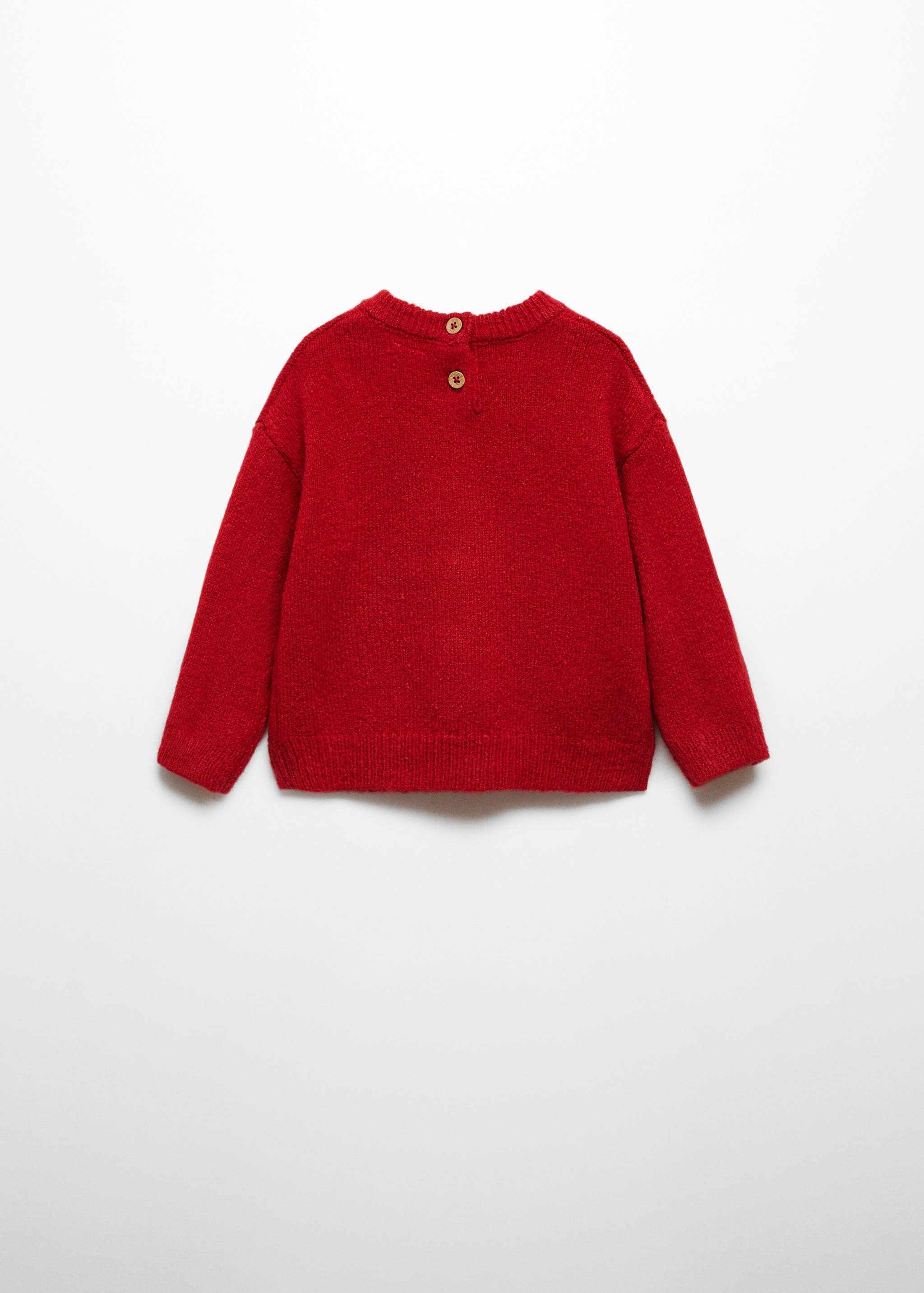 Christmas printed sweater - Reverse of the article