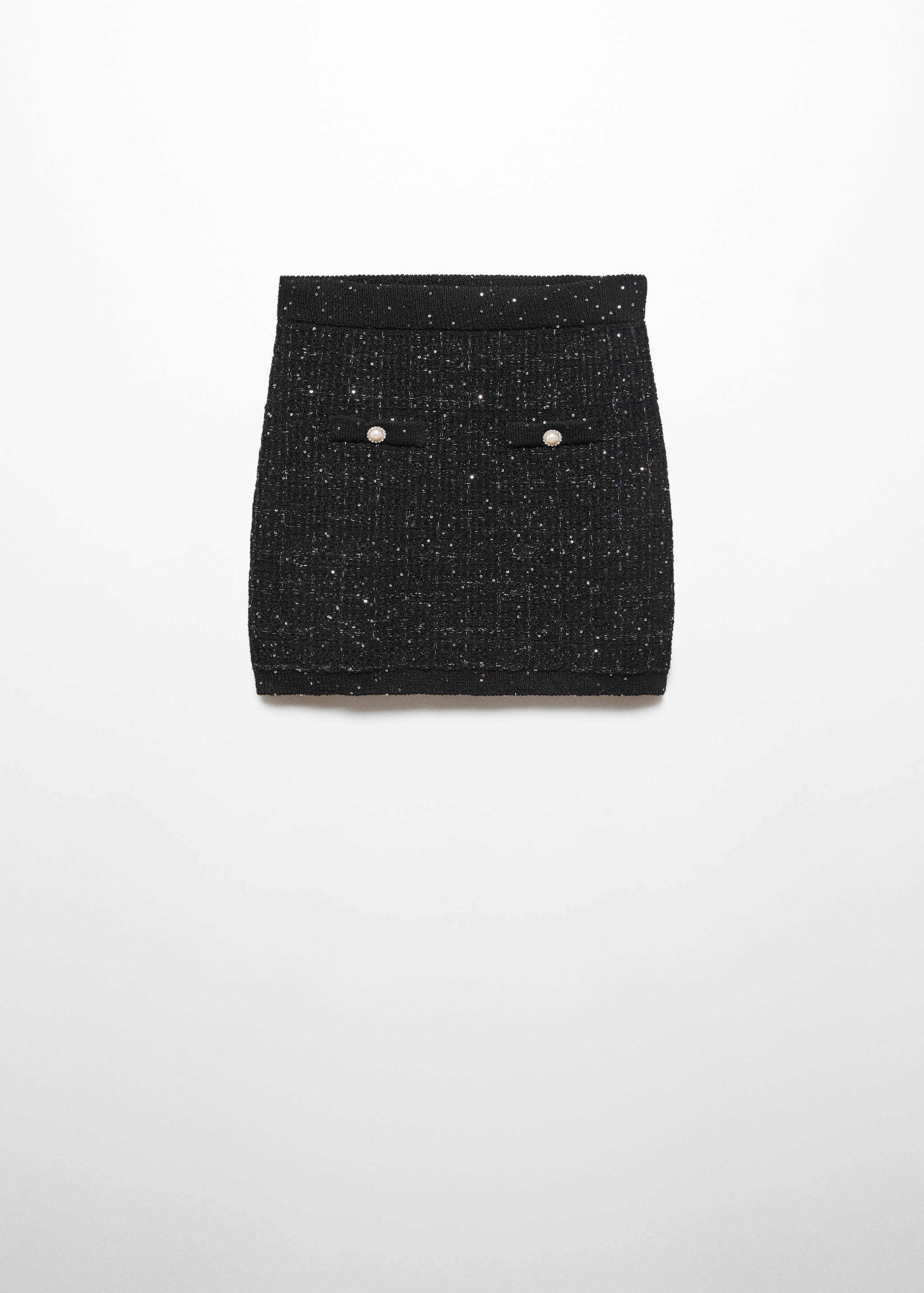 Falda tweed botones - Artículo sin modelo