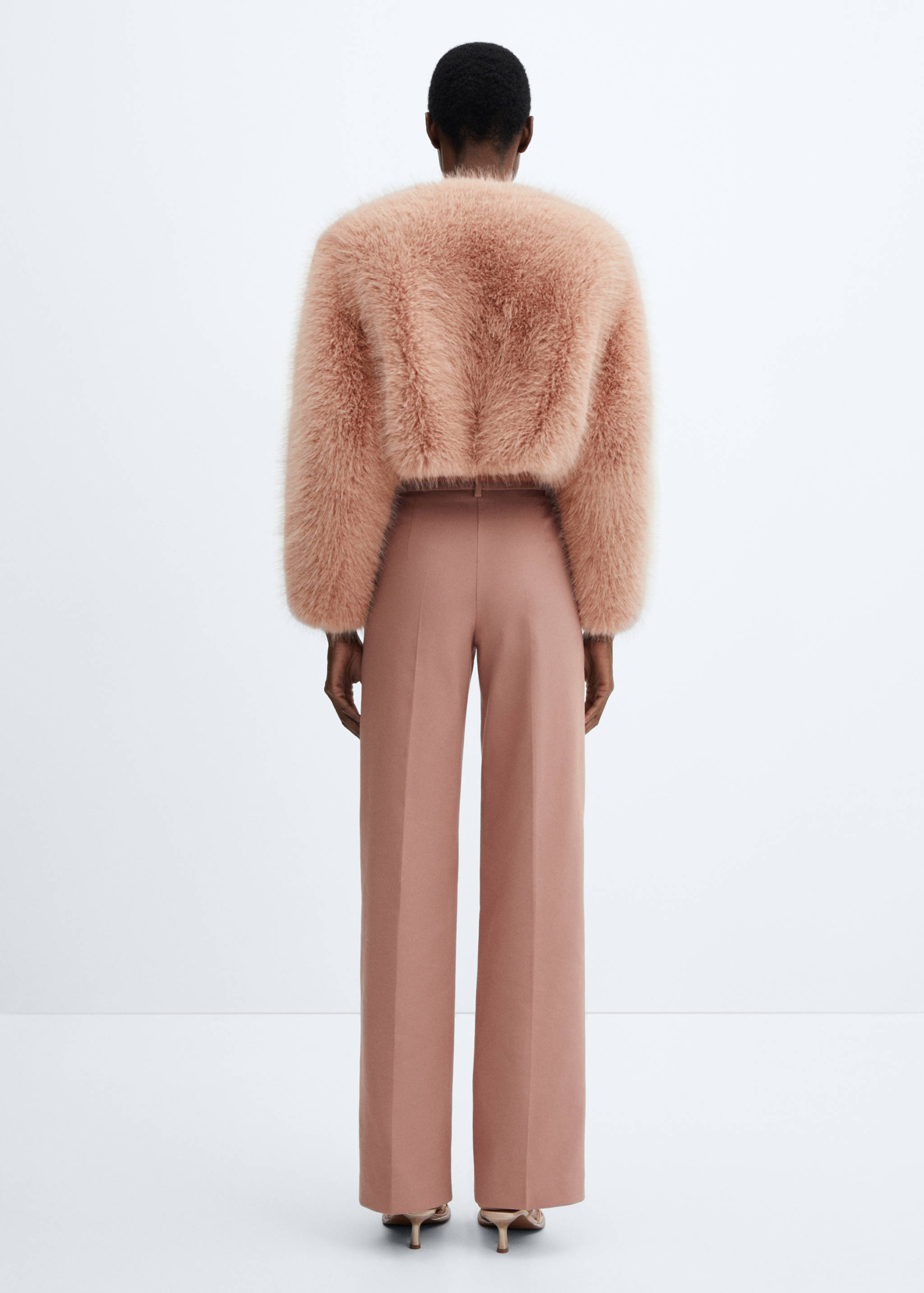 Veste imitation fourrure - Verso de l’article