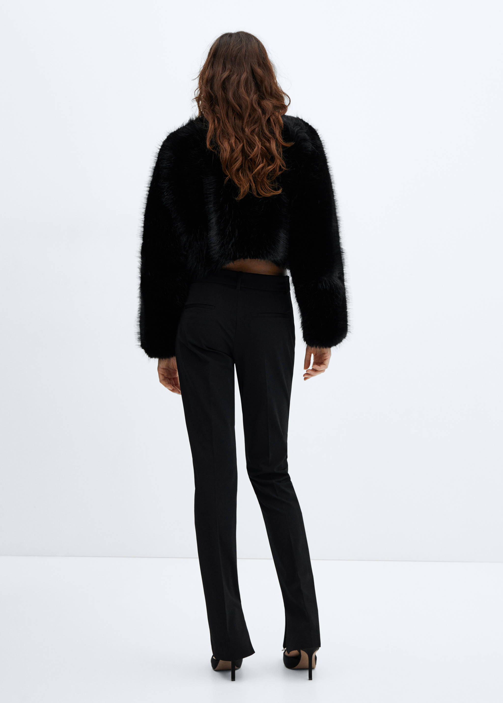 Veste imitation fourrure - Verso de l’article