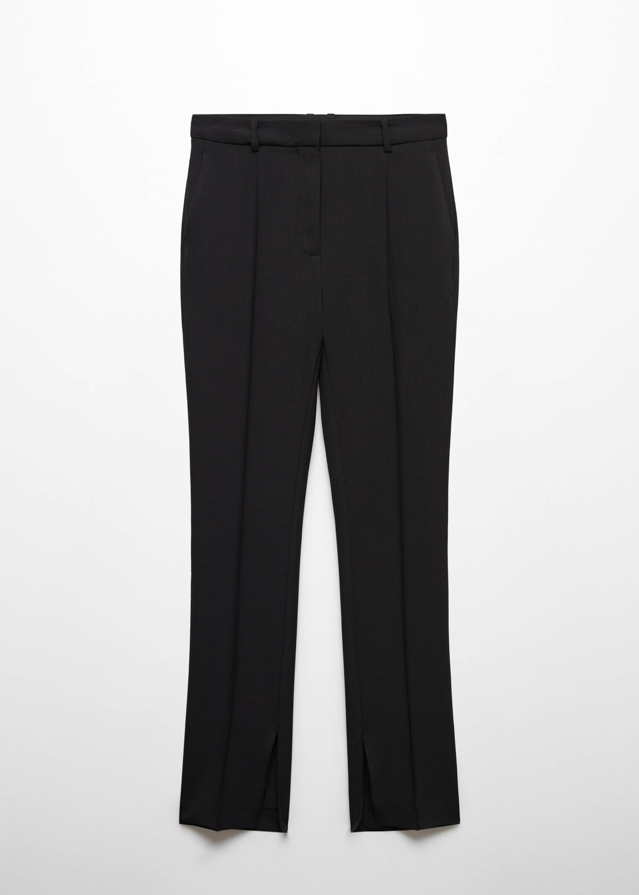Side slit suit trousers - Article without model