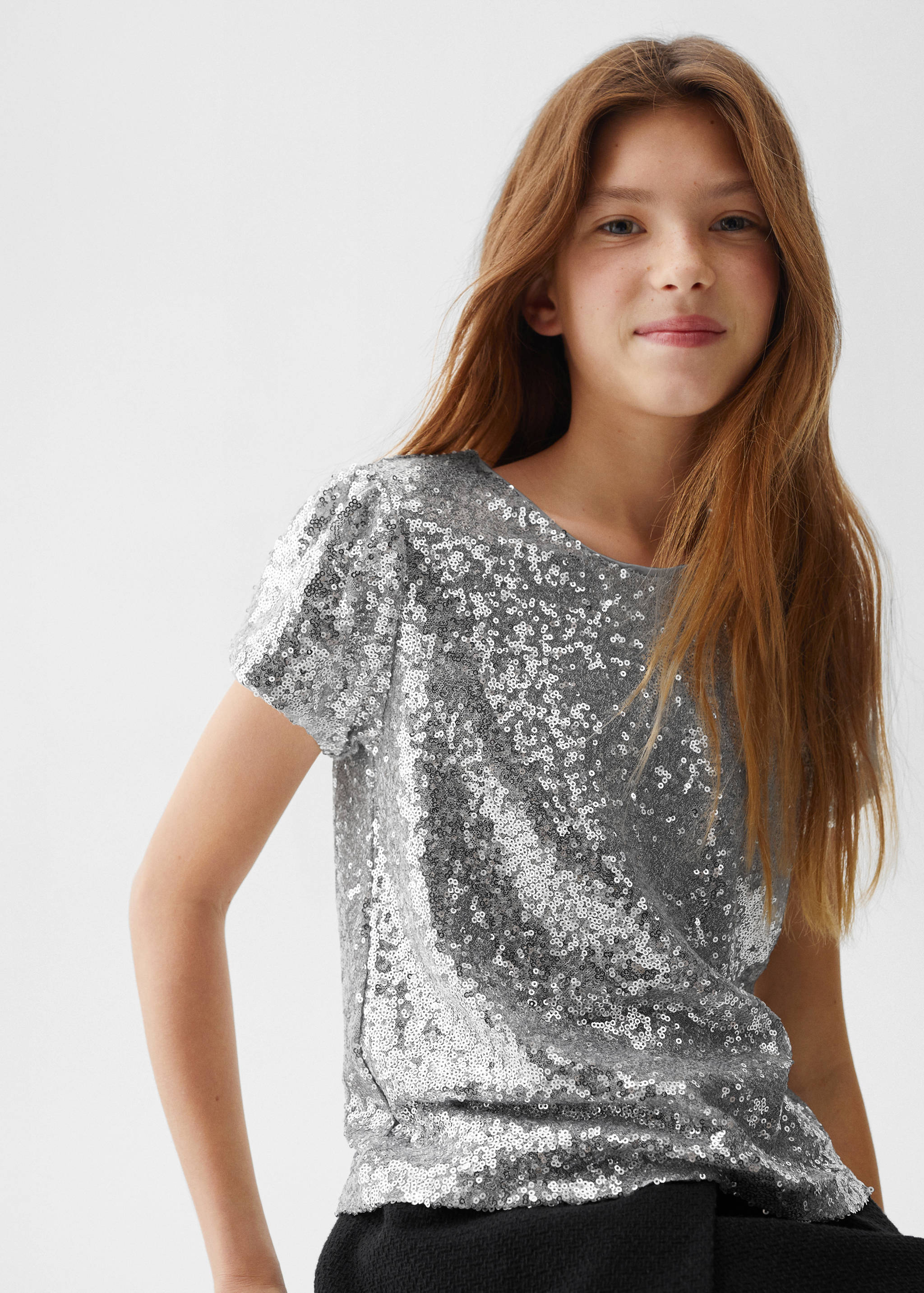 Sequin T-shirt - Details of the article 1