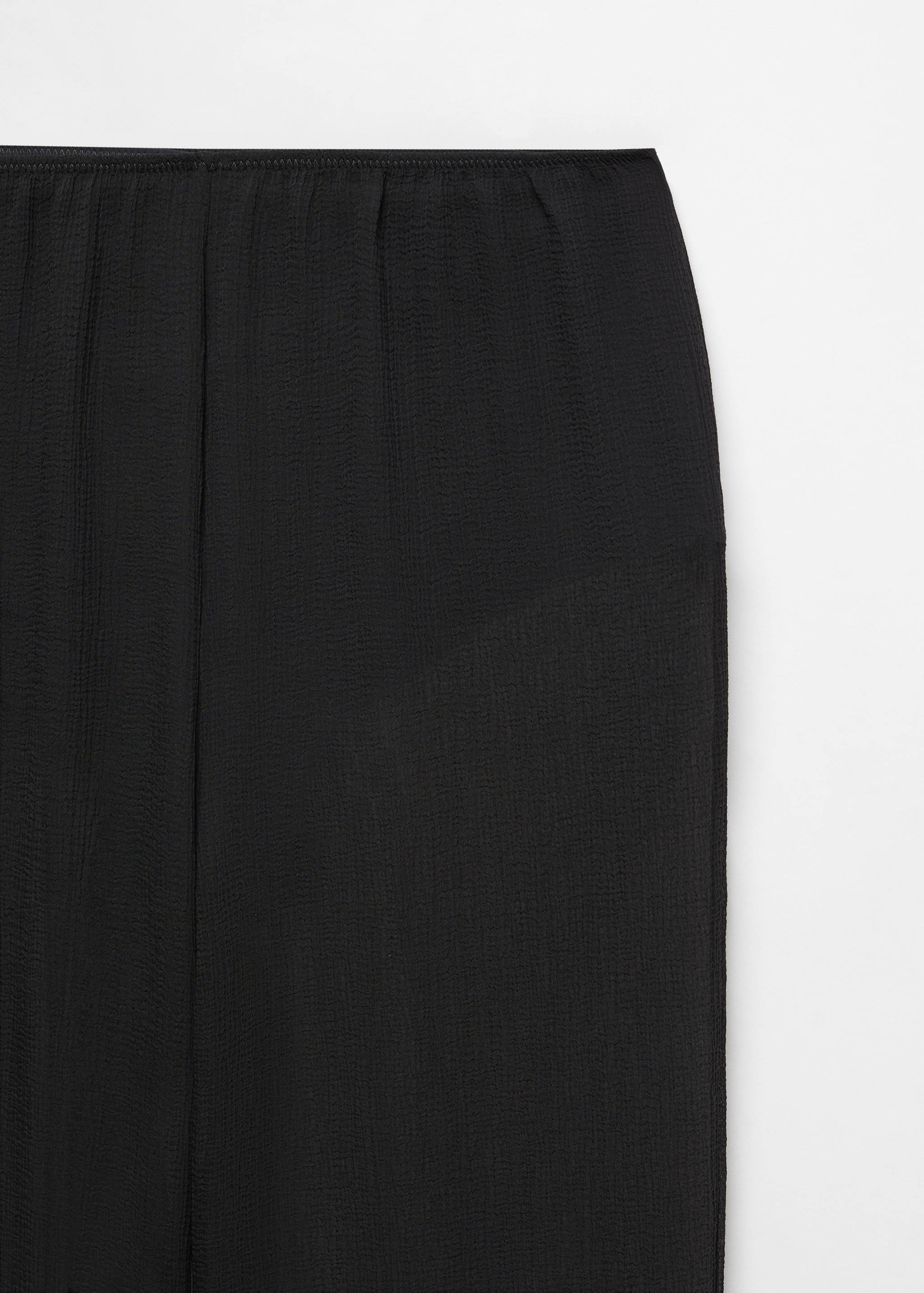 Semi-transparent wide leg trousers - Details of the article 8