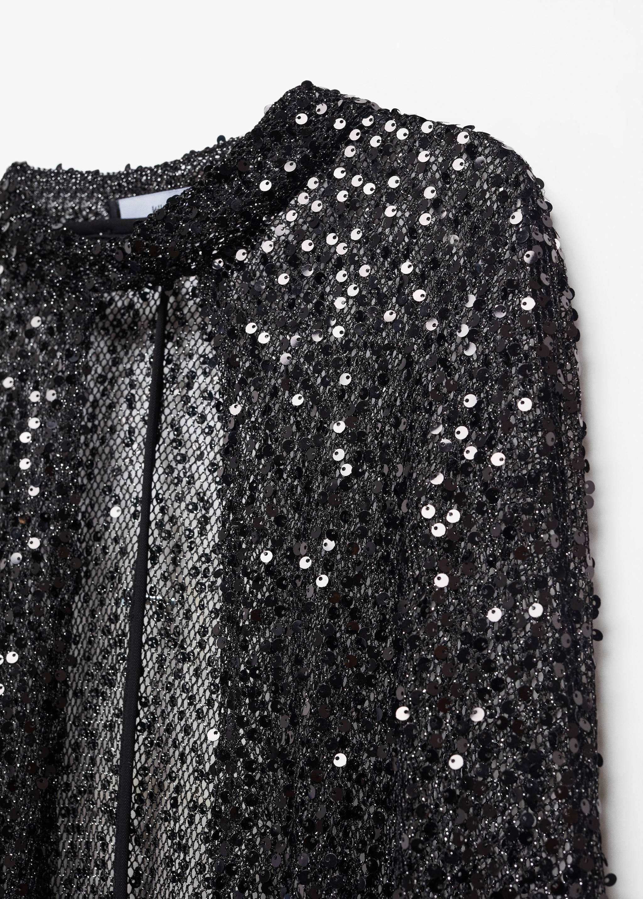 Long sequin cape - Details of the article 8