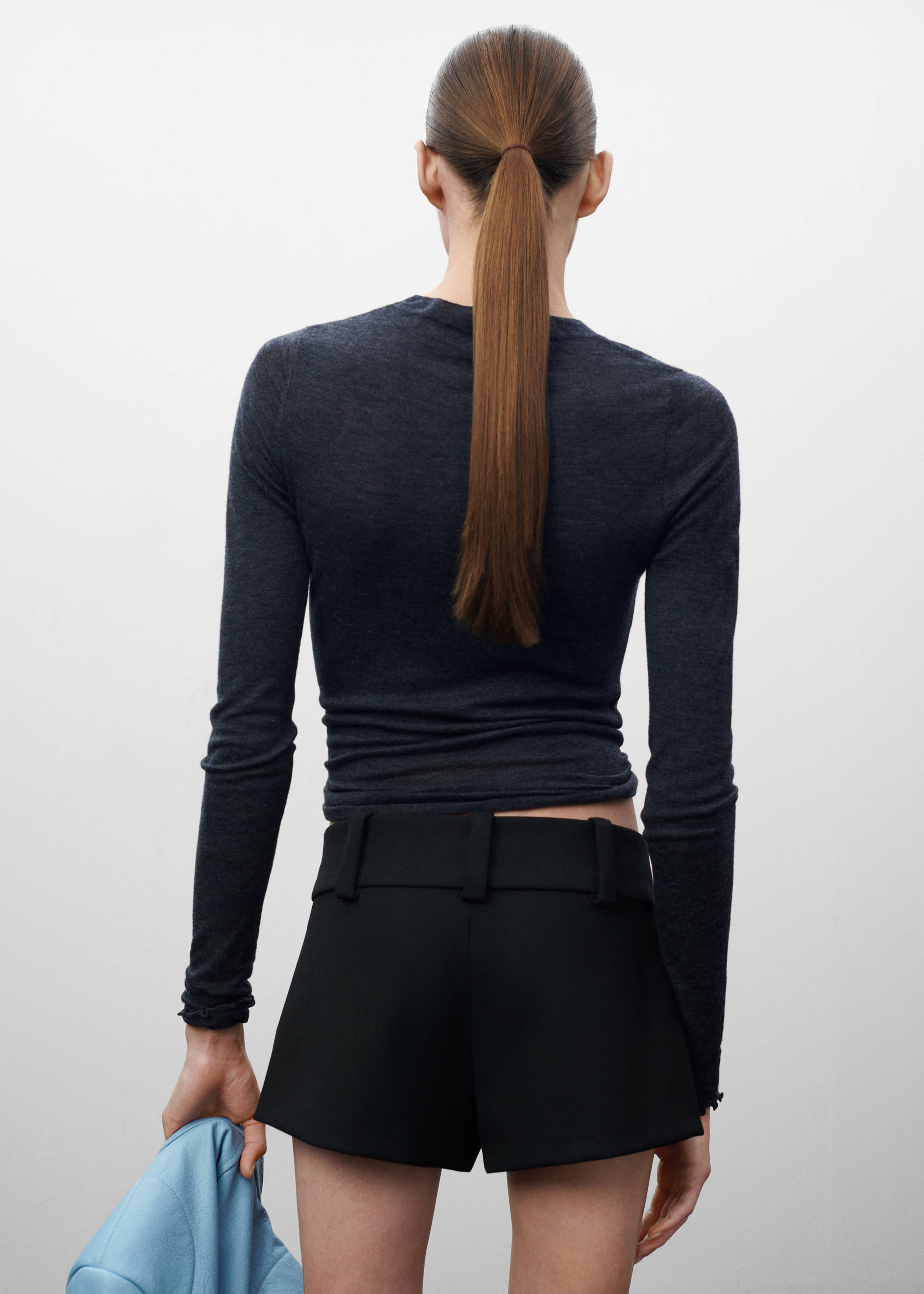 Short laine - Verso de l’article