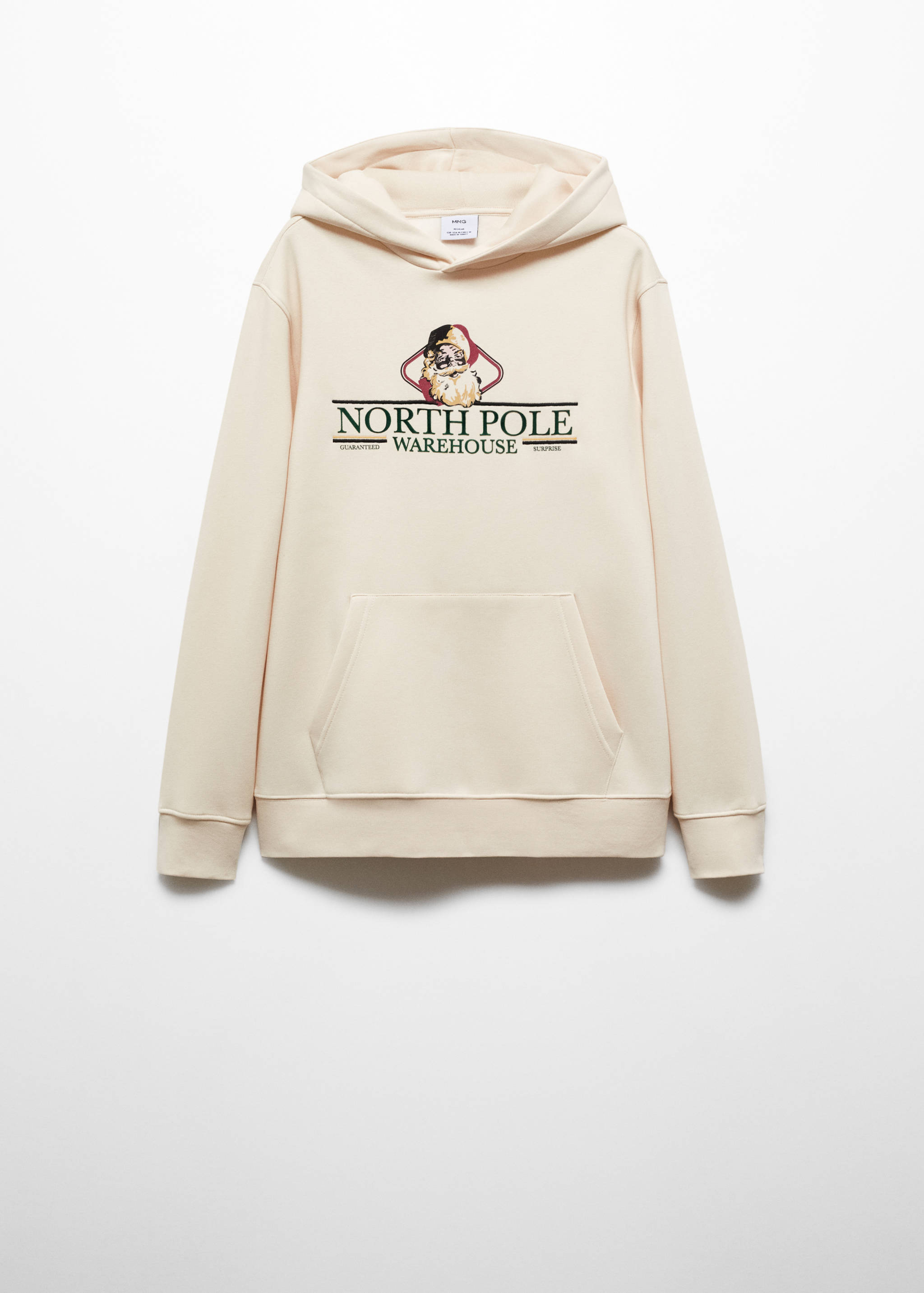 Sudadera estampada detalles terciopelo - Artículo sin modelo