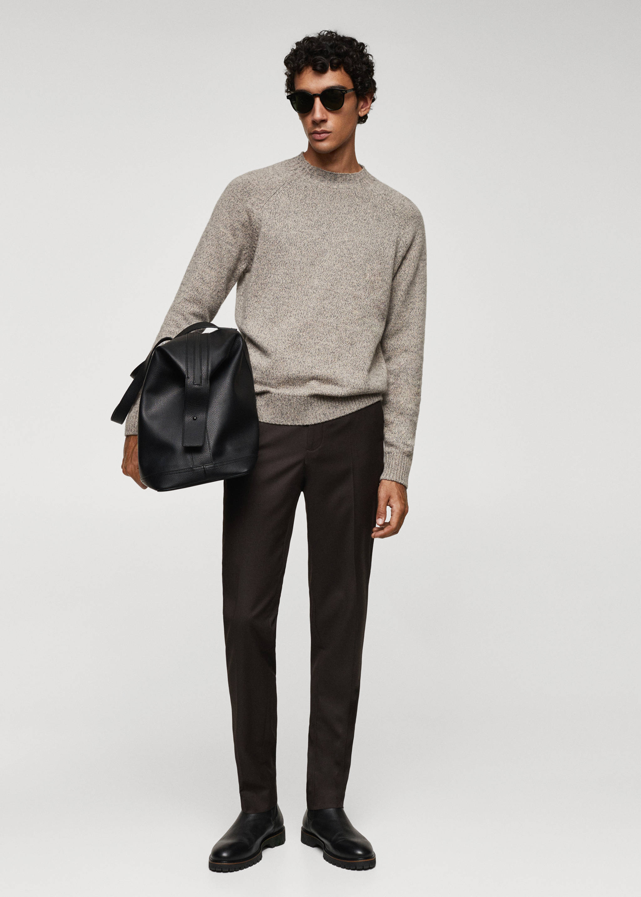 Faux-leather travel bowling bag - General plane