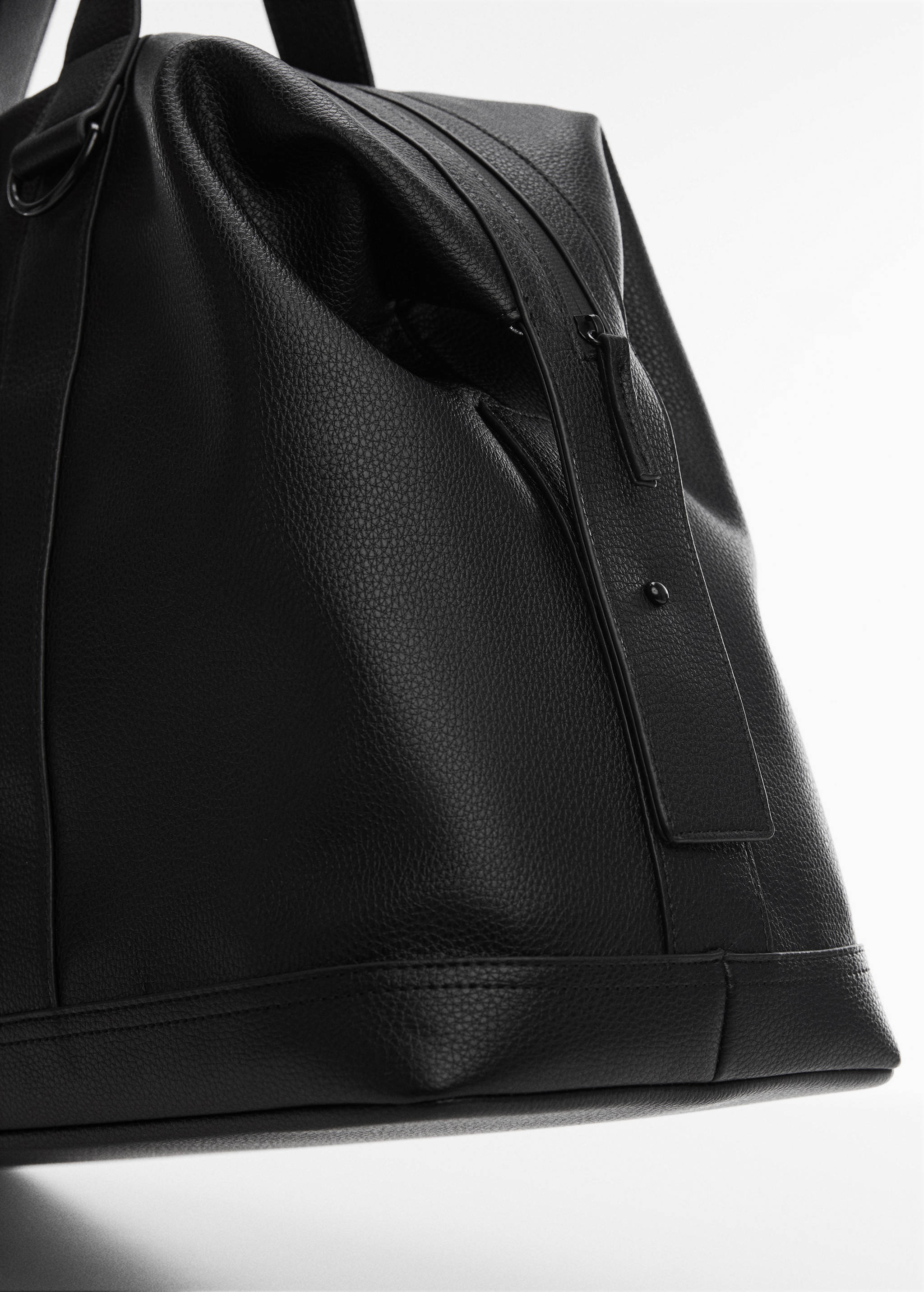 Faux-leather travel bowling bag - Details of the article 2