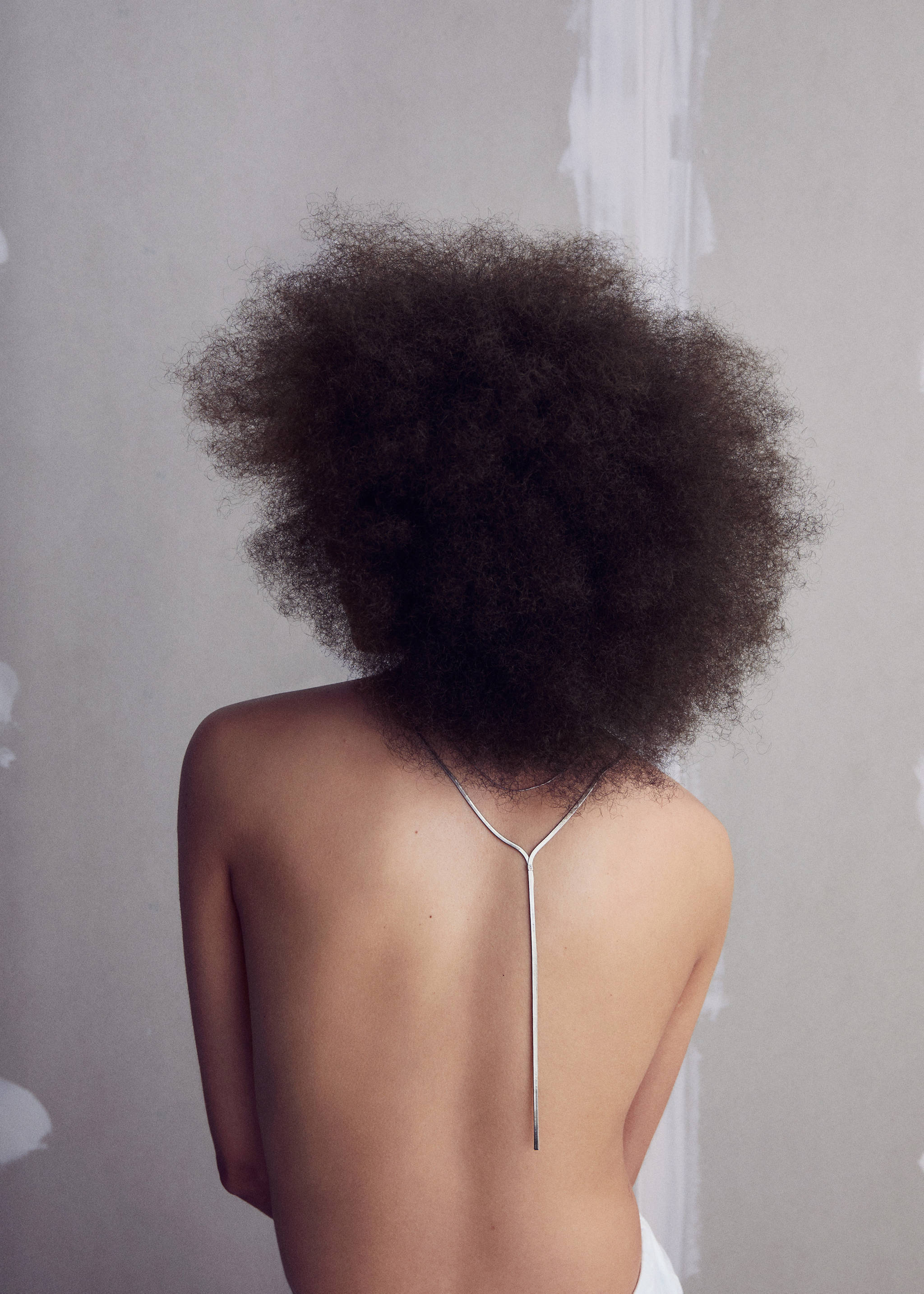 Collar largo combinado - Plano general