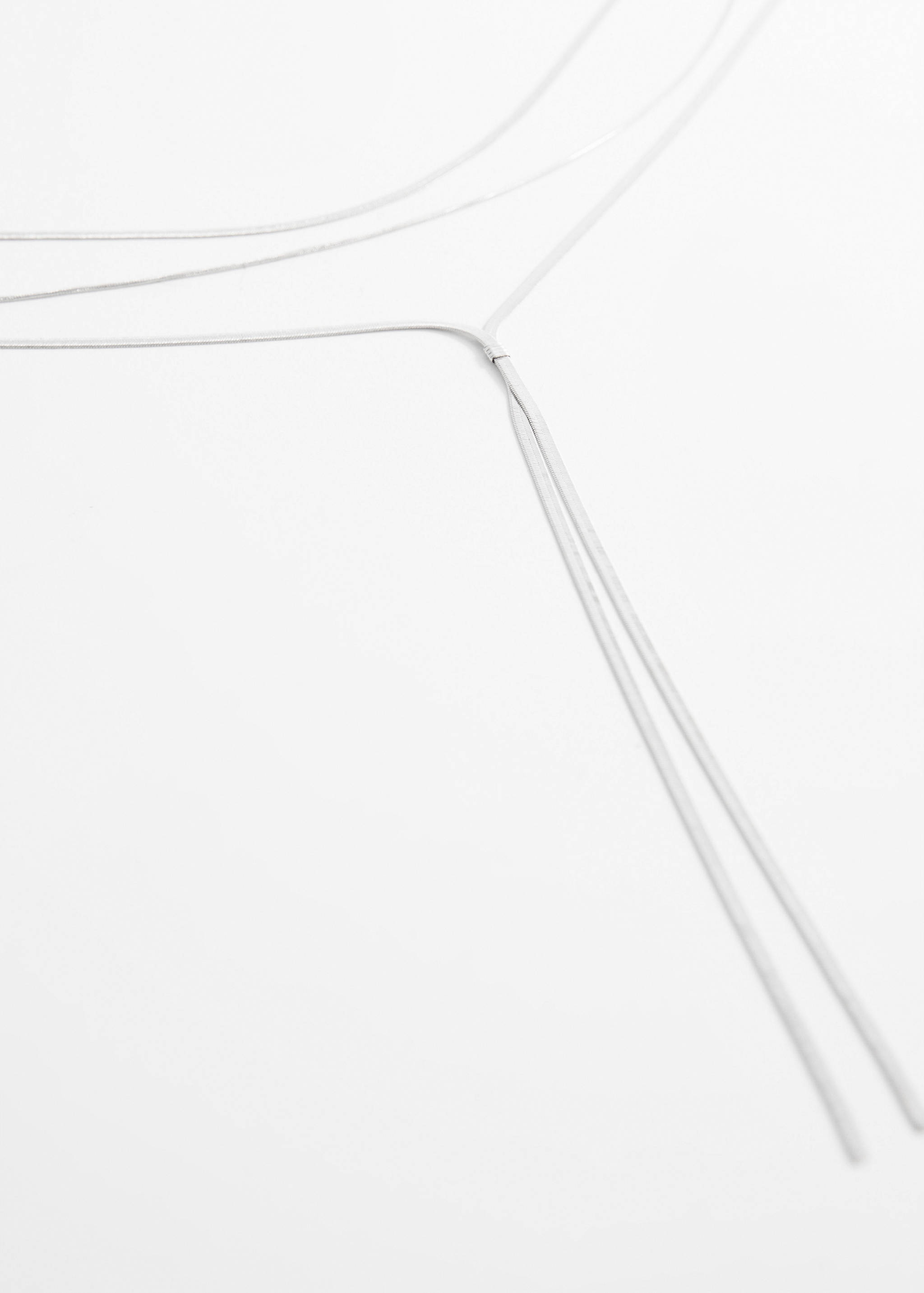 Collar largo combinado - Plano medio