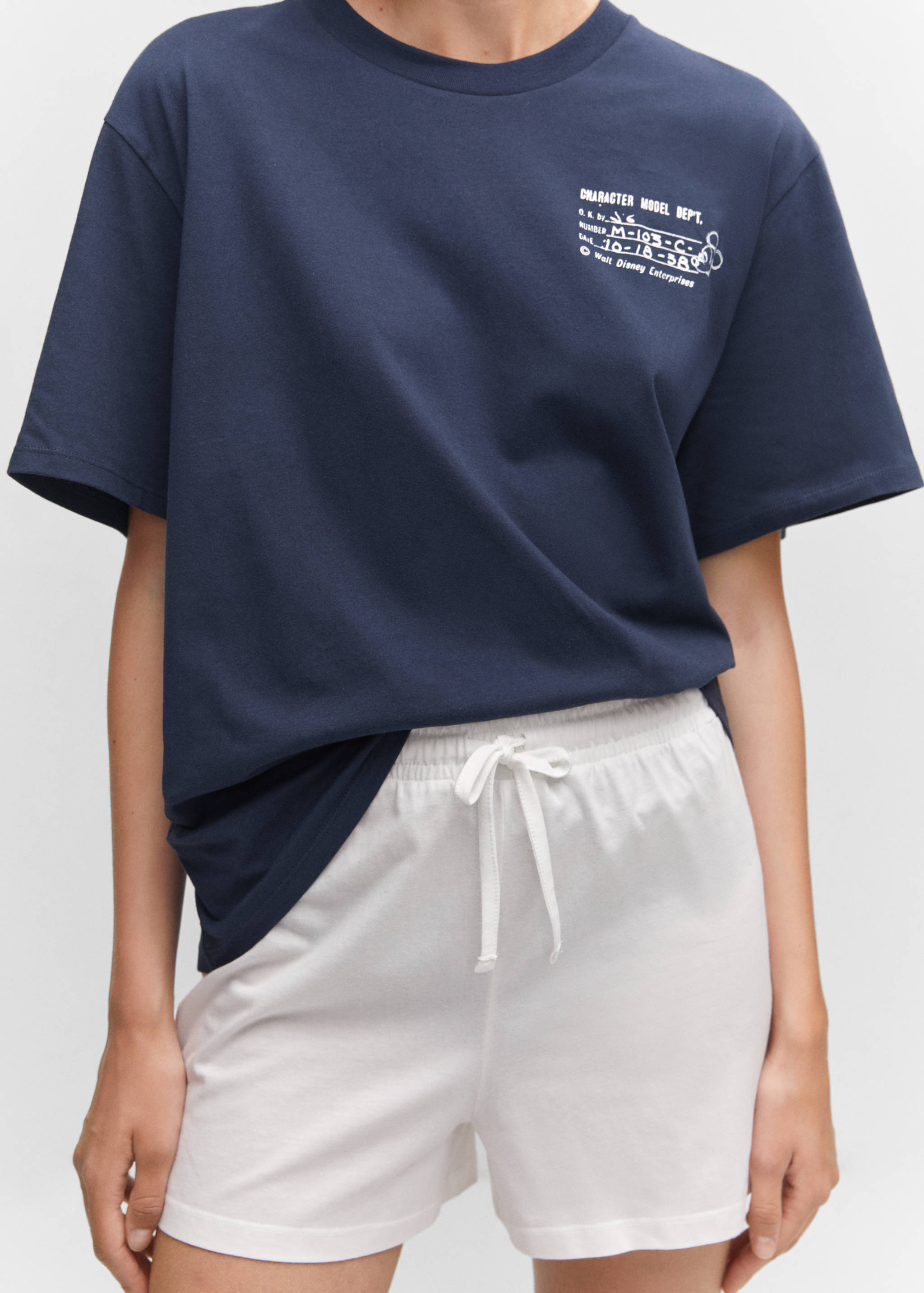 Shorts algodón cintura elástica - Detalle del artículo 6