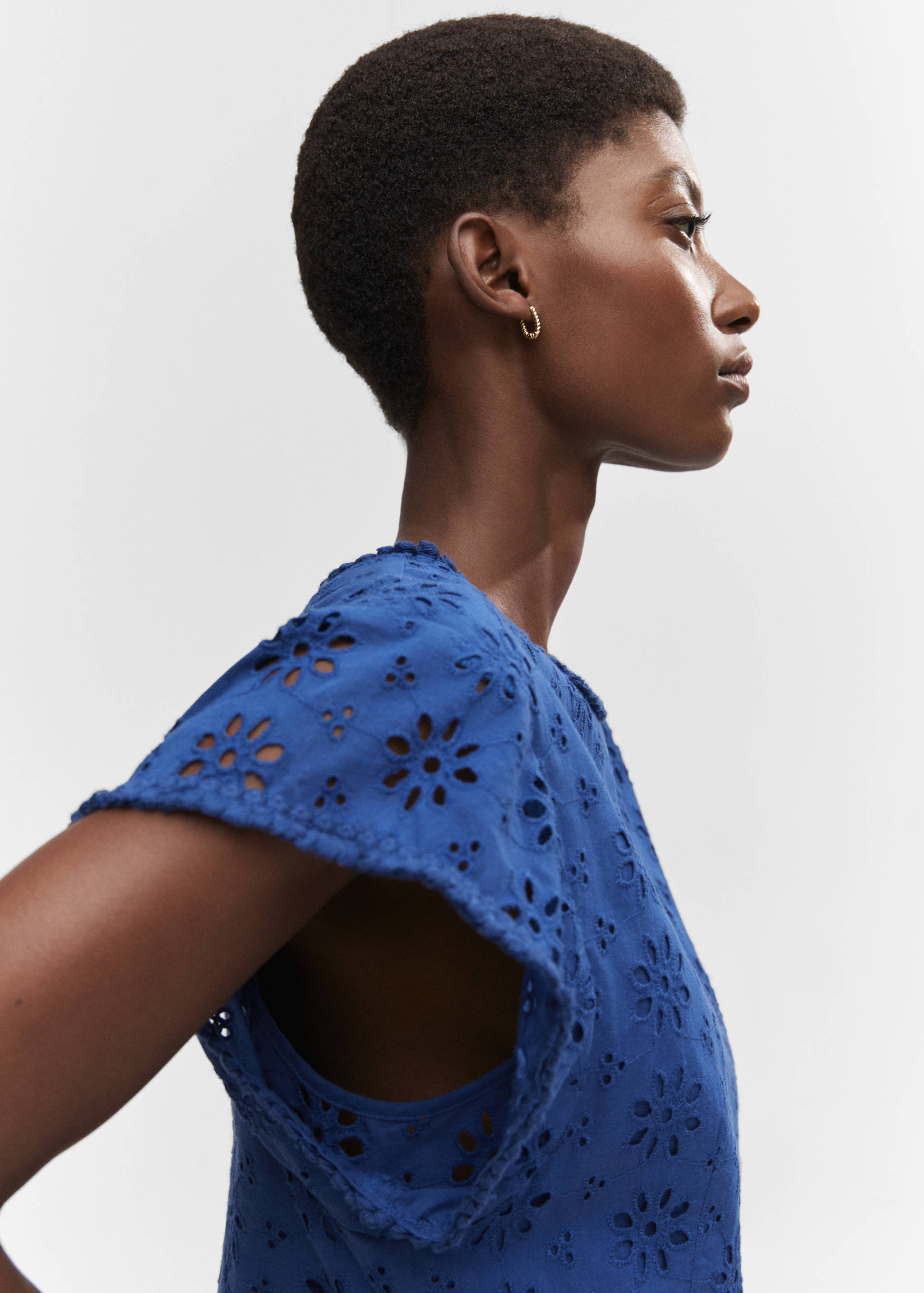 Vestido calados bordados - Detalle del artículo 1