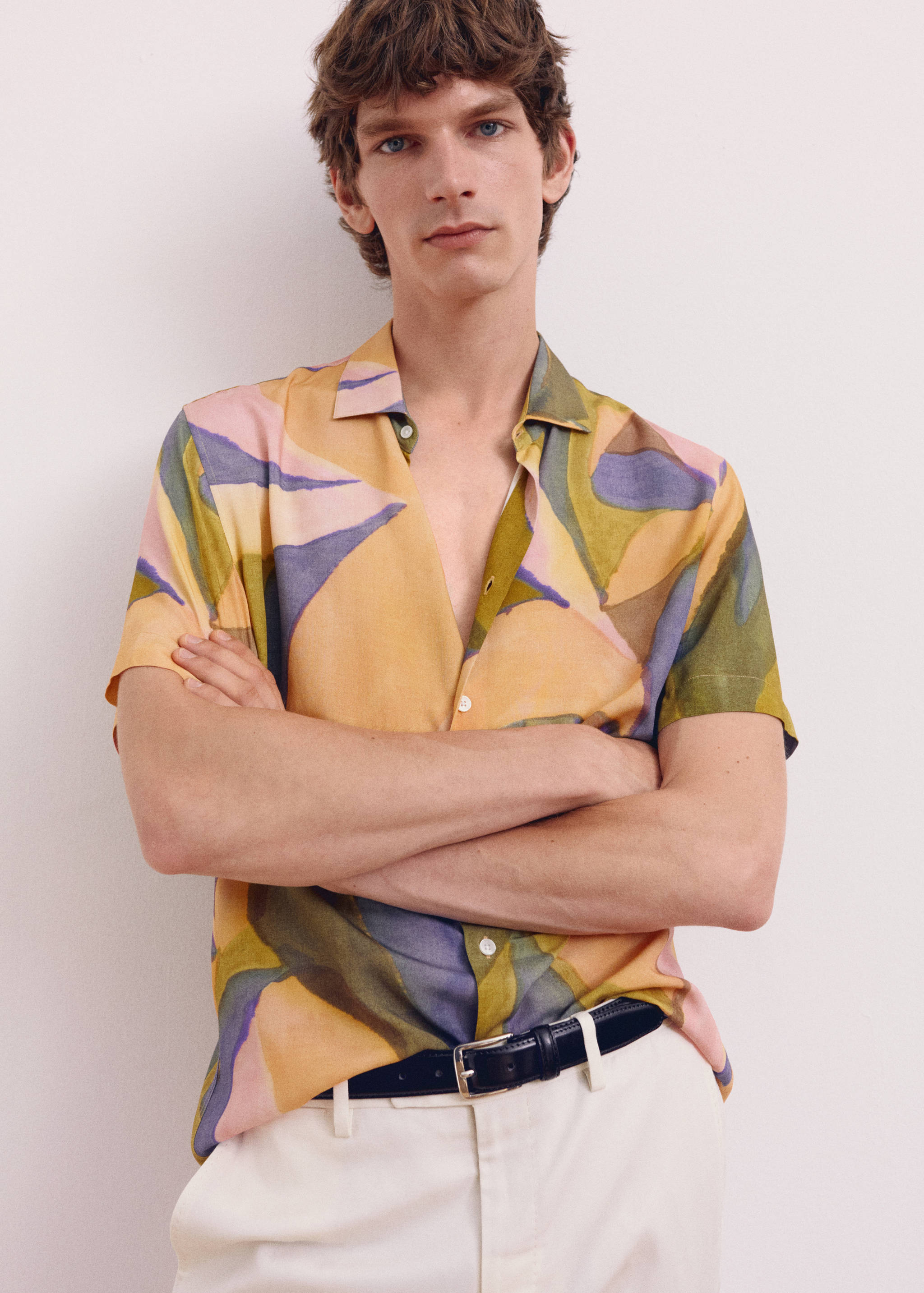 Camisa manga corta estampada - Detalle del artículo 5