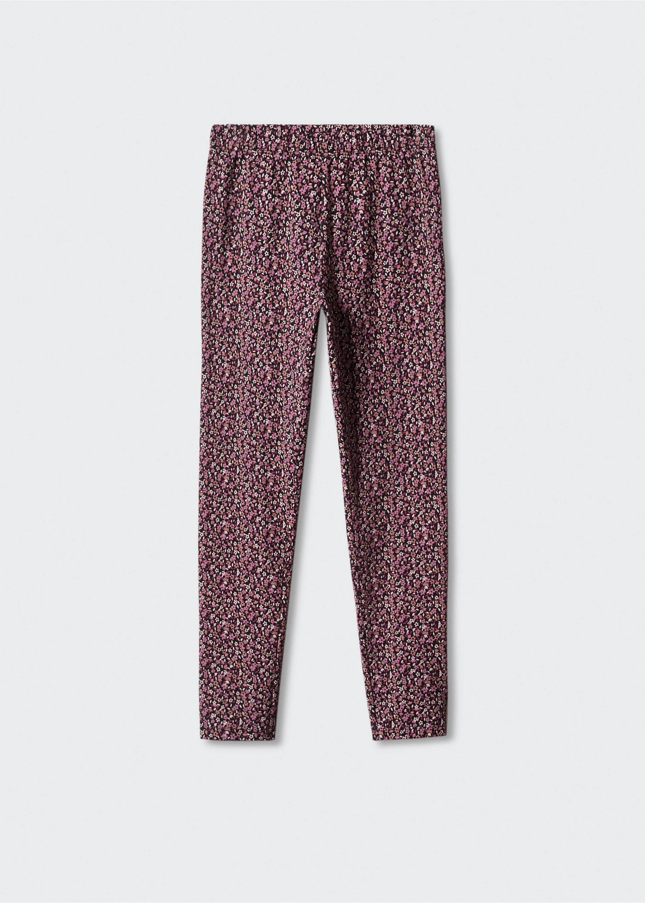Printed cotton leggings - Article without model, Pink. Ref: 57092520-00.