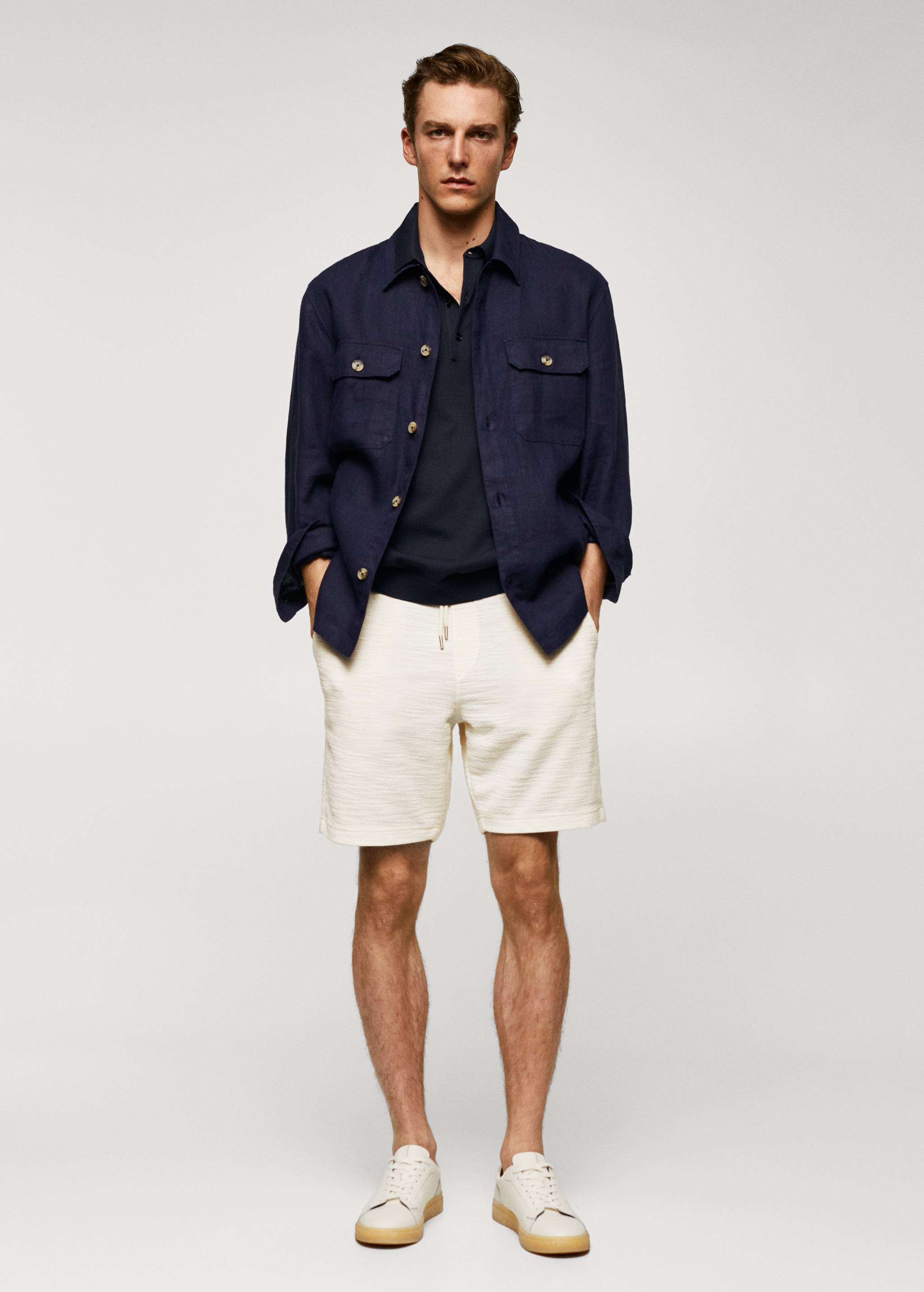 Bermuda algodón estructura - Plano general