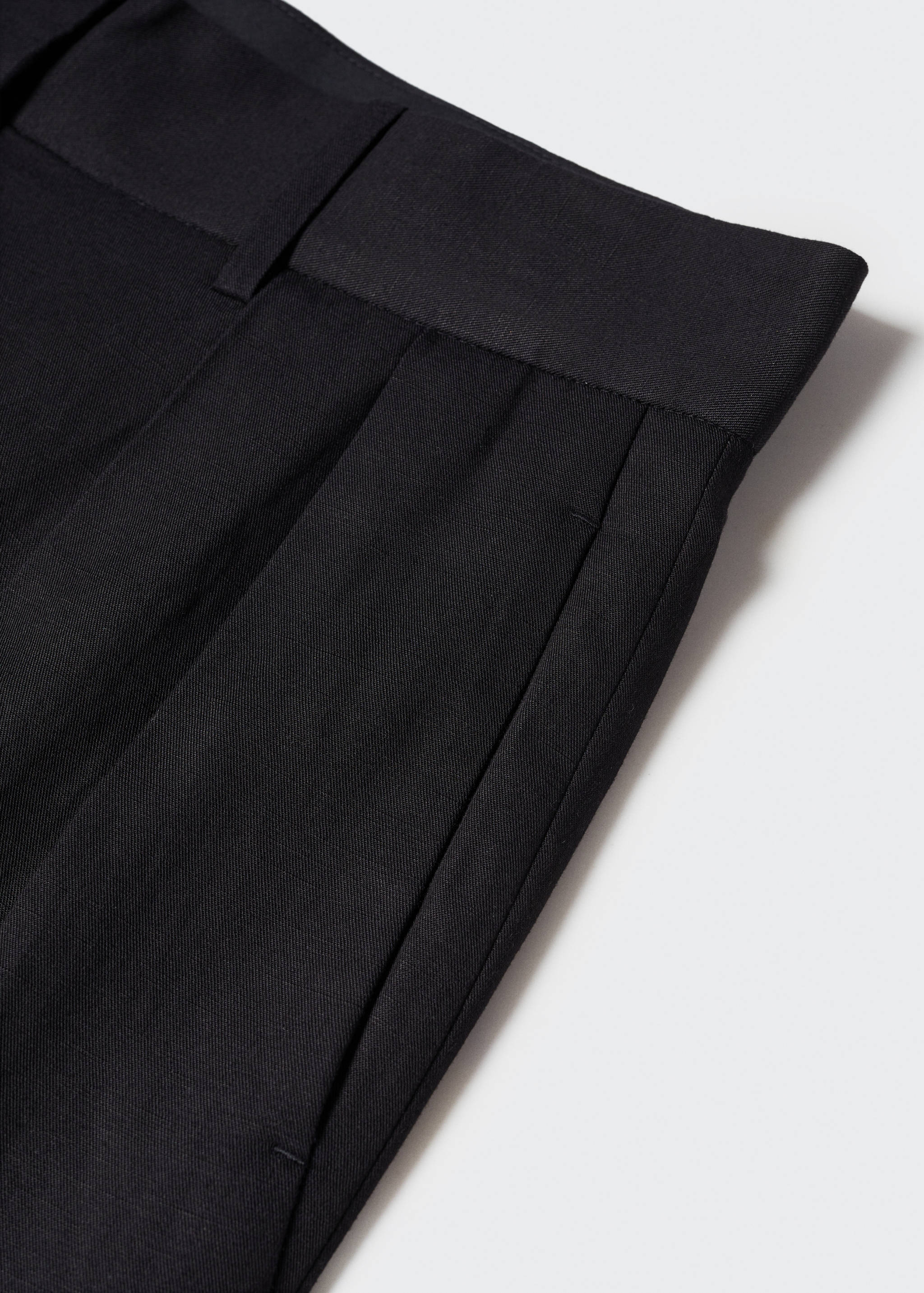 Wide leg pleated trousers - Details of the article 8