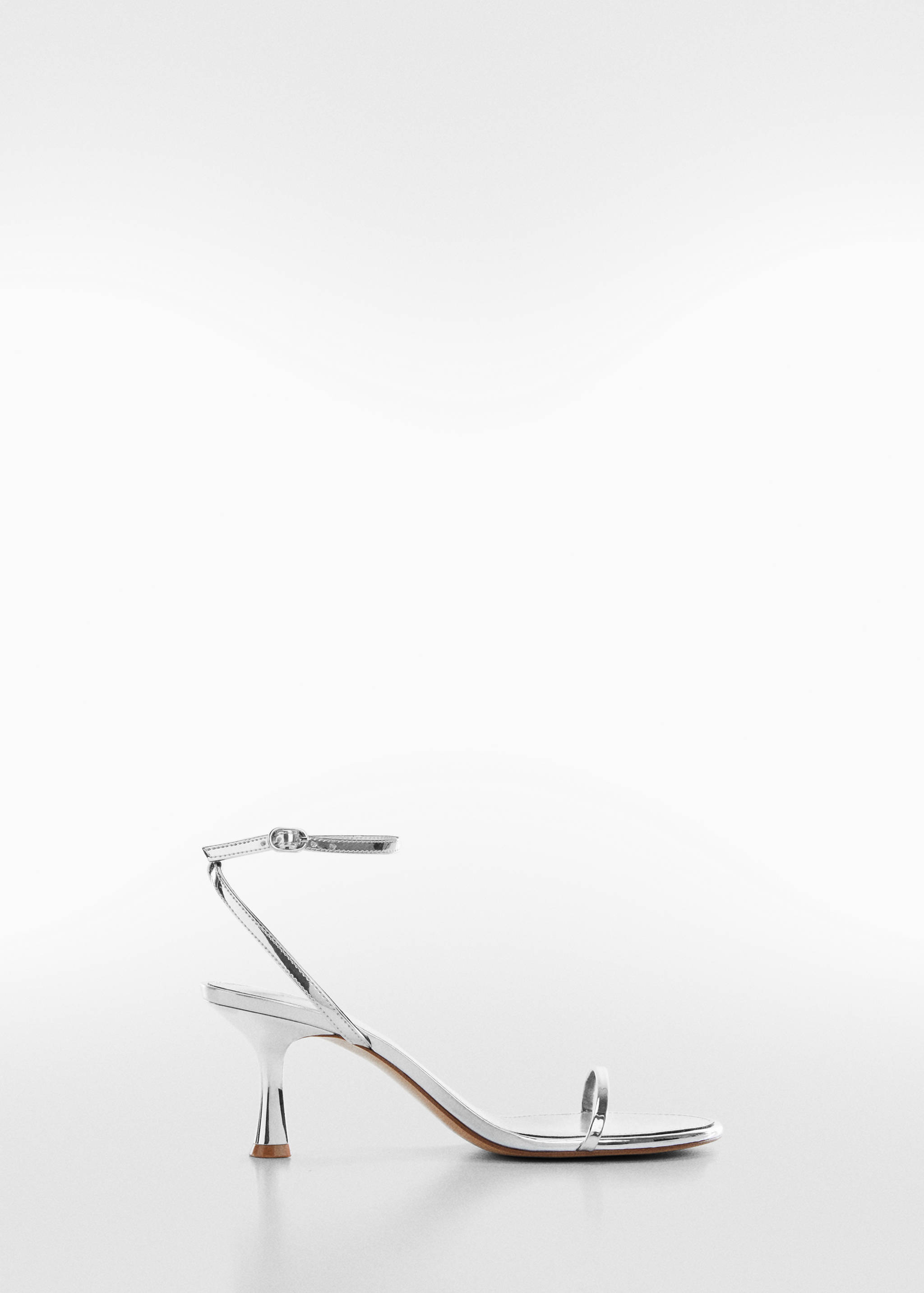 Metallic heel sandals - Article without model