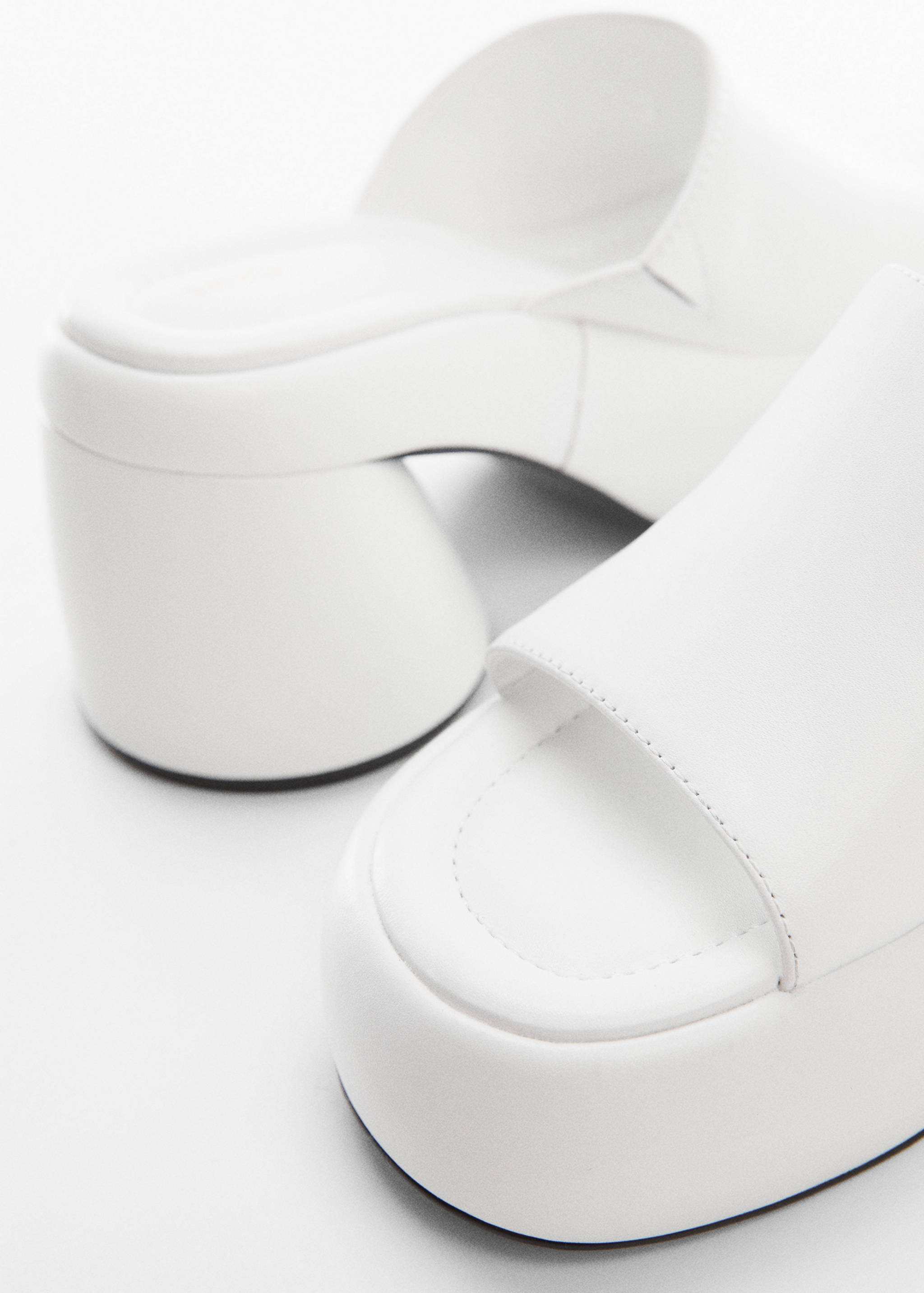 Sandales cuir talon bloc - Détail de l'article 2