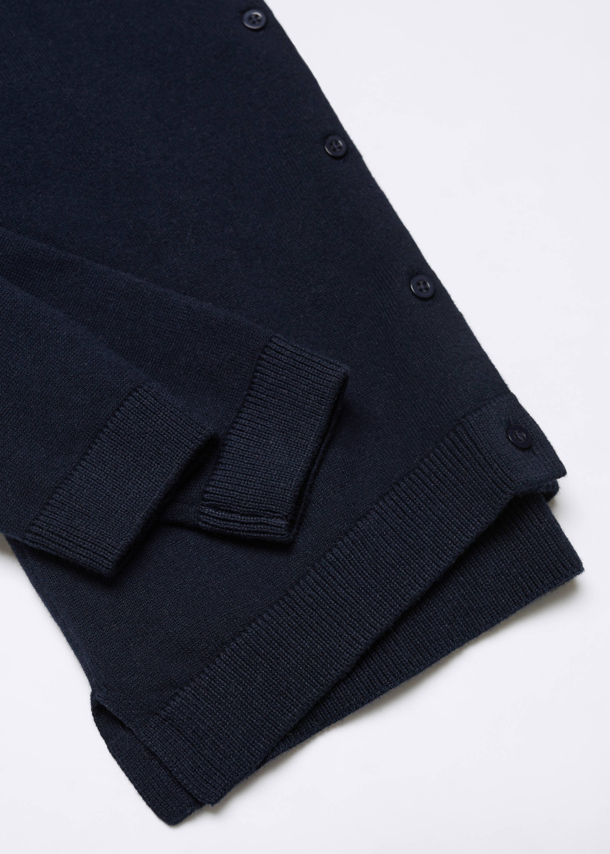 棉质混纺开衫 - null