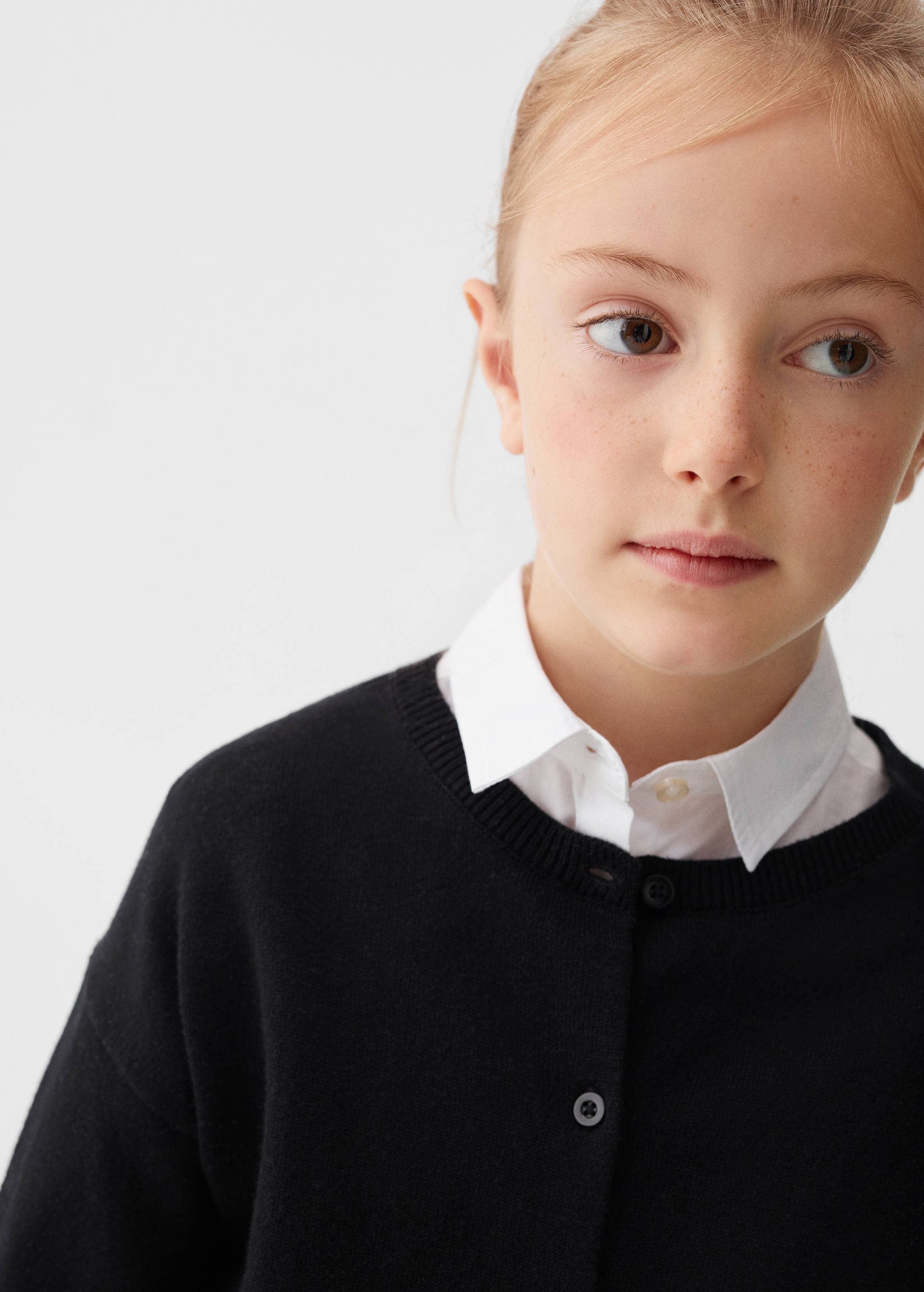 棉质混纺开衫 - null