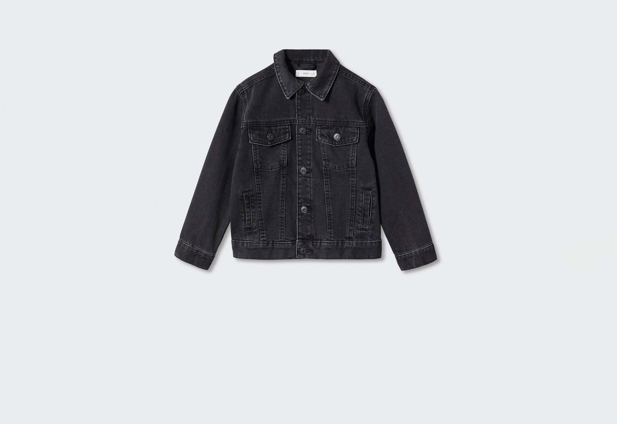 Pocketed denim jacket - Panoramic plane