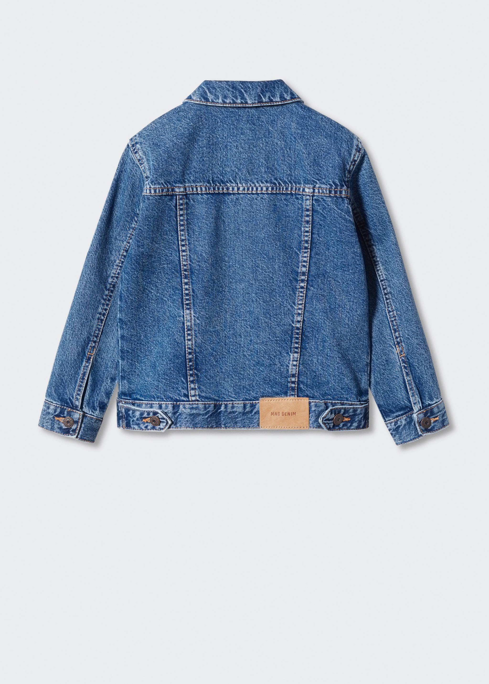 Blouson jean poches - Verso de l’article