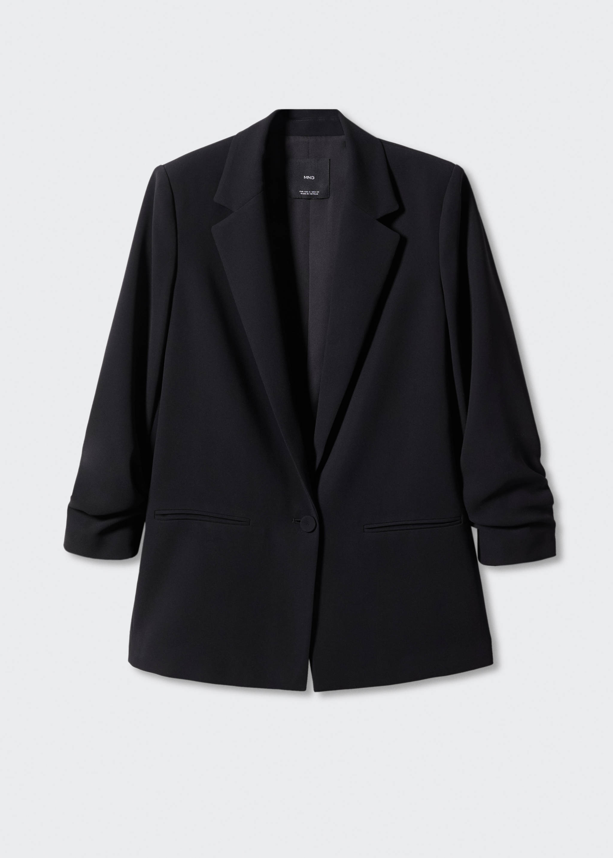 Jacket with gathered sleeves - Article without model