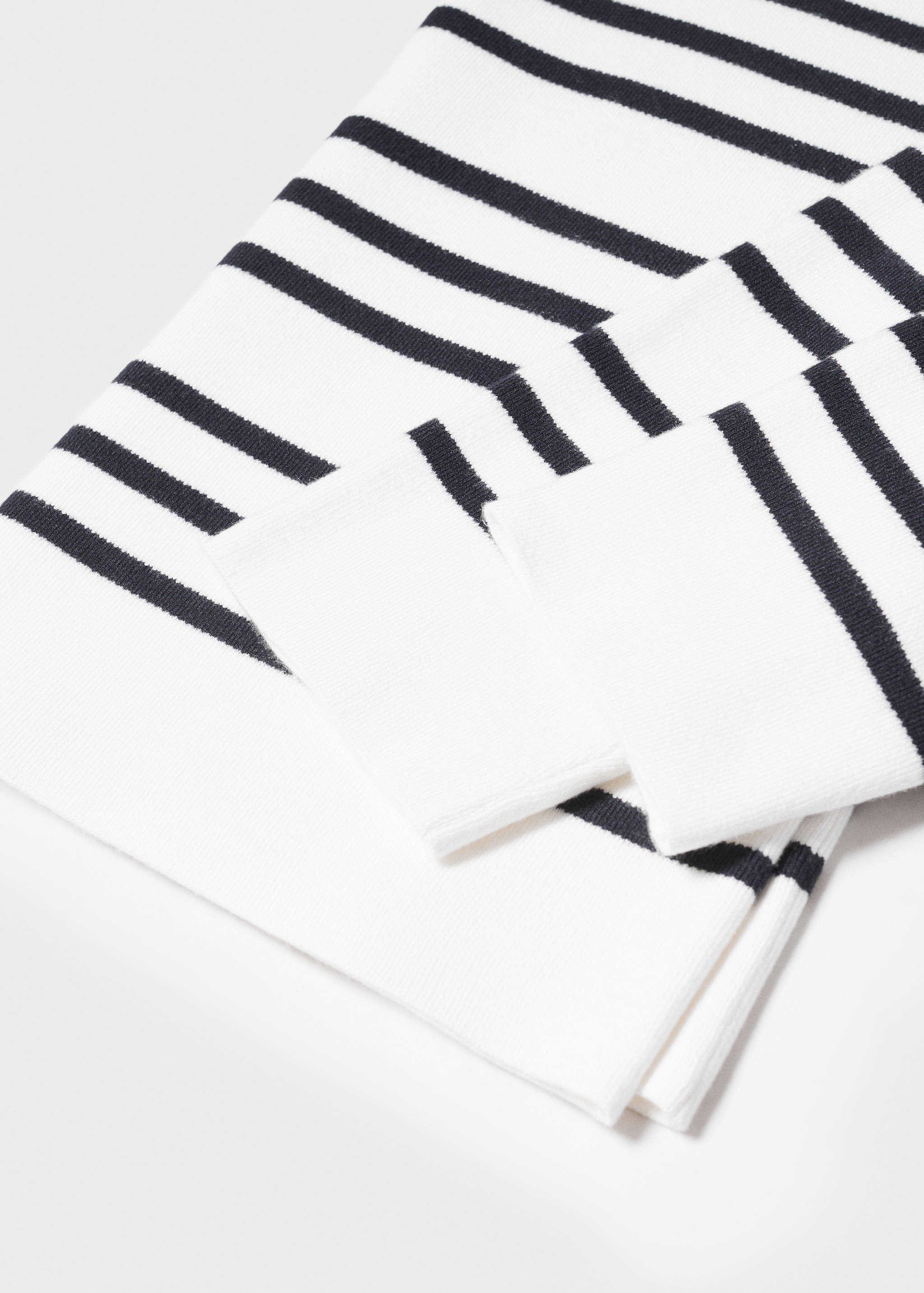 Boat-neck knitted sweater - Details of the article 8