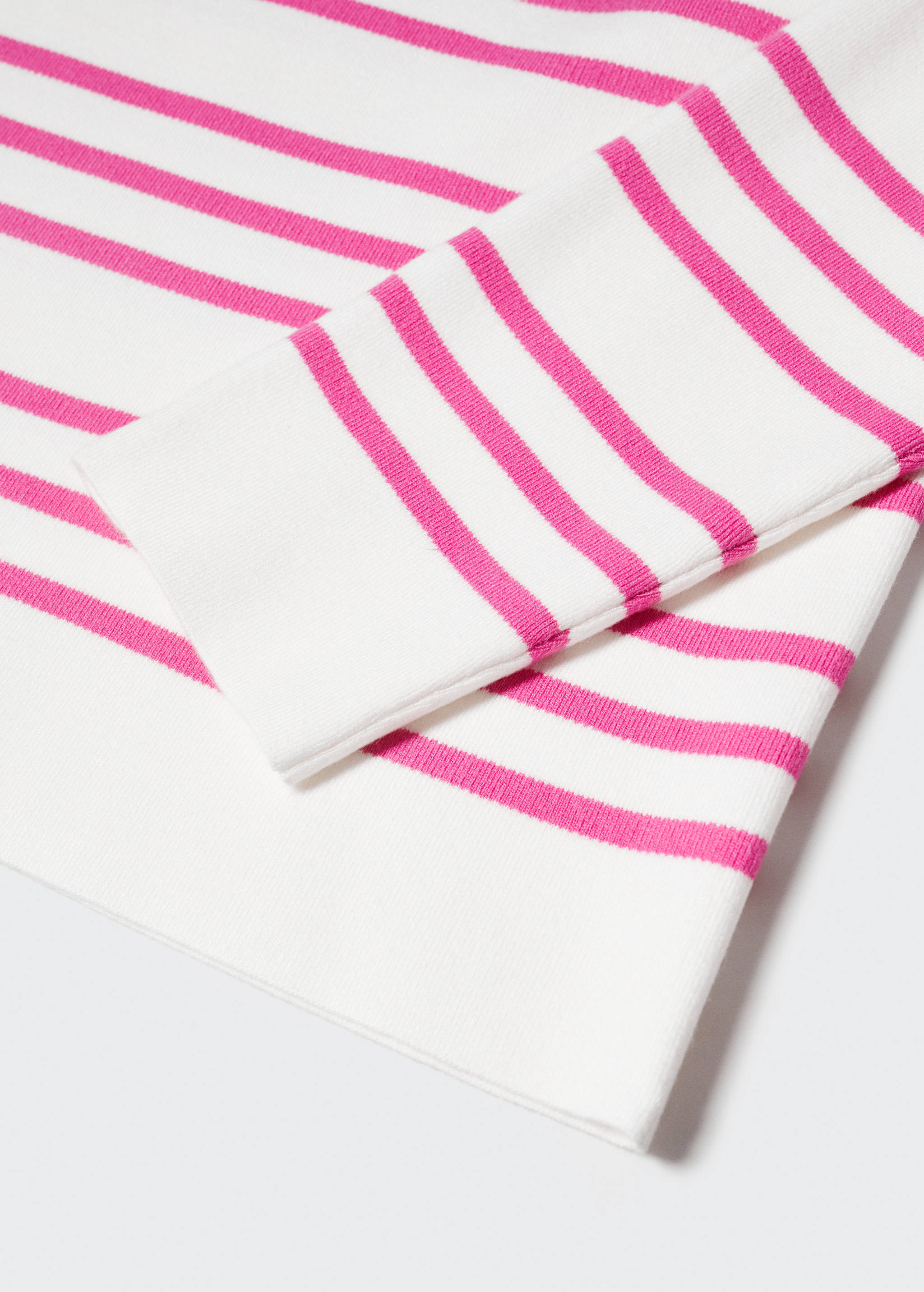 Boat-neck knitted sweater - Details of the article 8