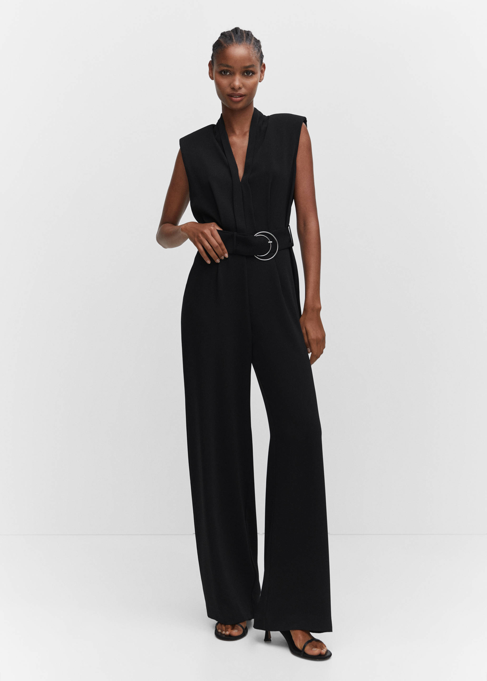 Belt long jumpsuit - General plane