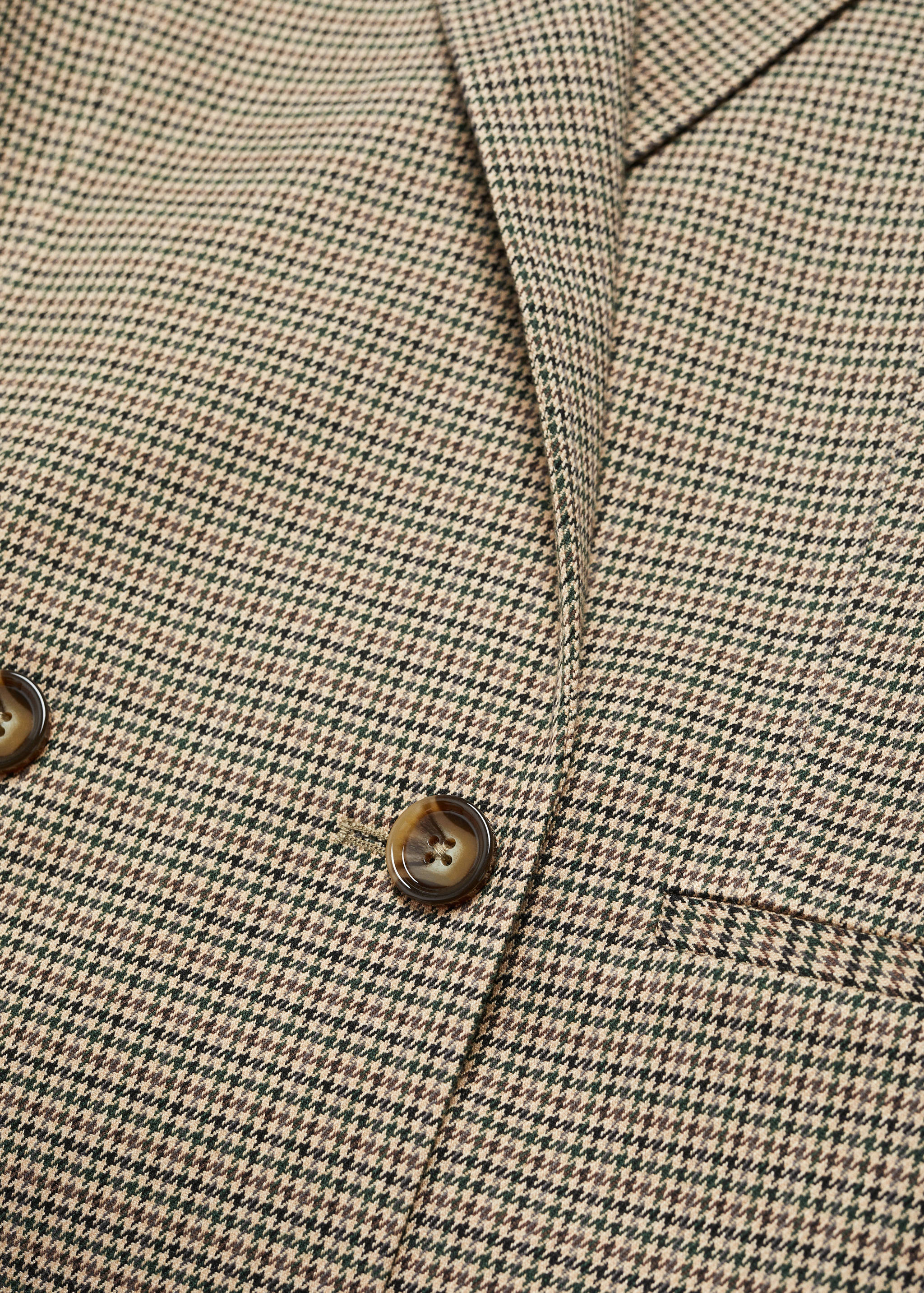 Double-breasted blazer with button - Details of the article 8