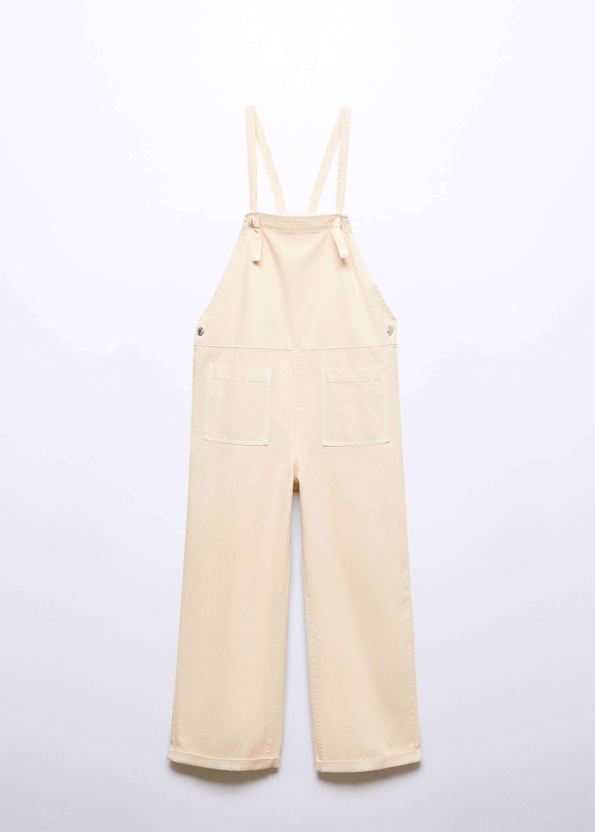 妈咪牛仔布工装裤 - null