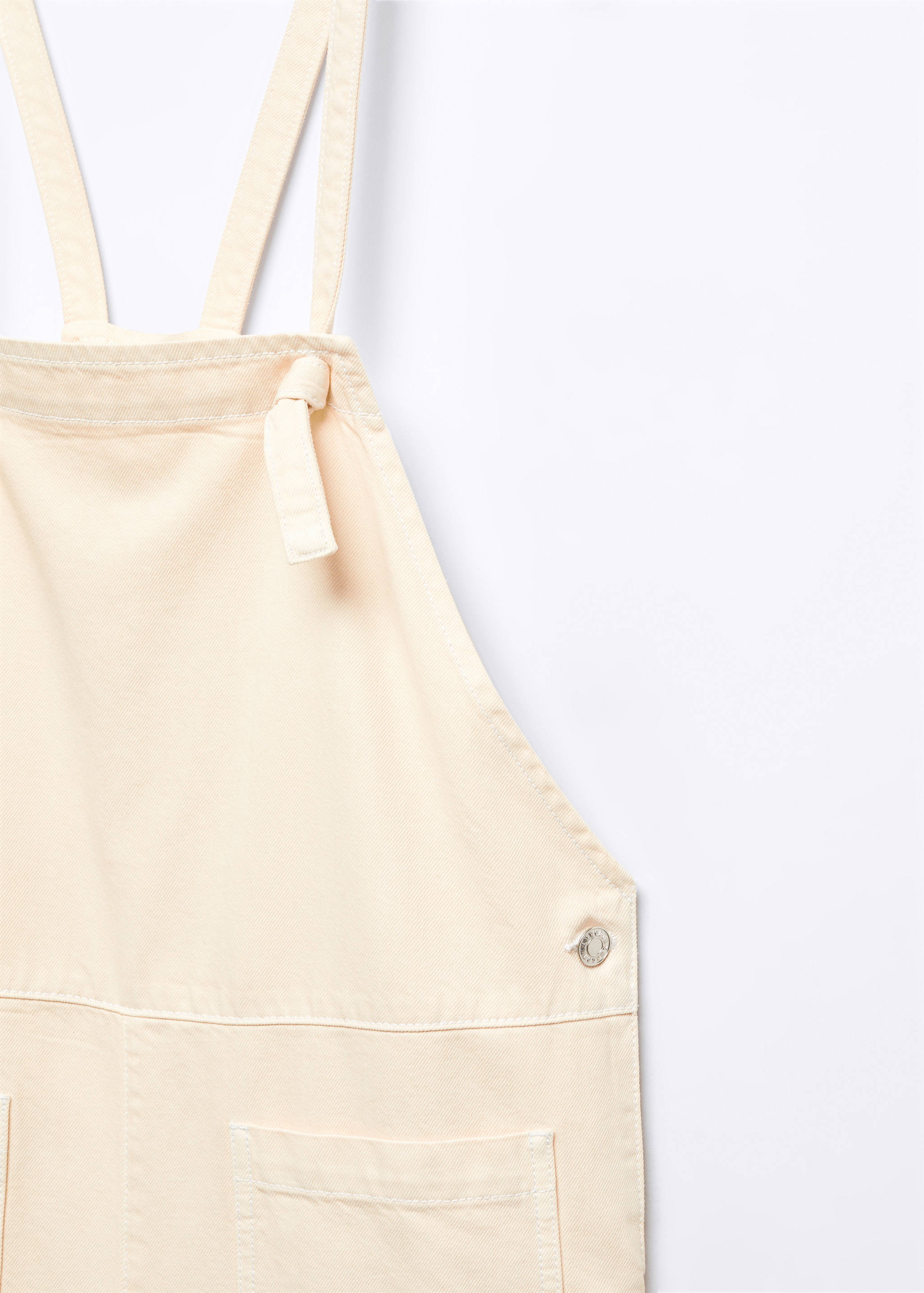 妈咪牛仔布工装裤 - null