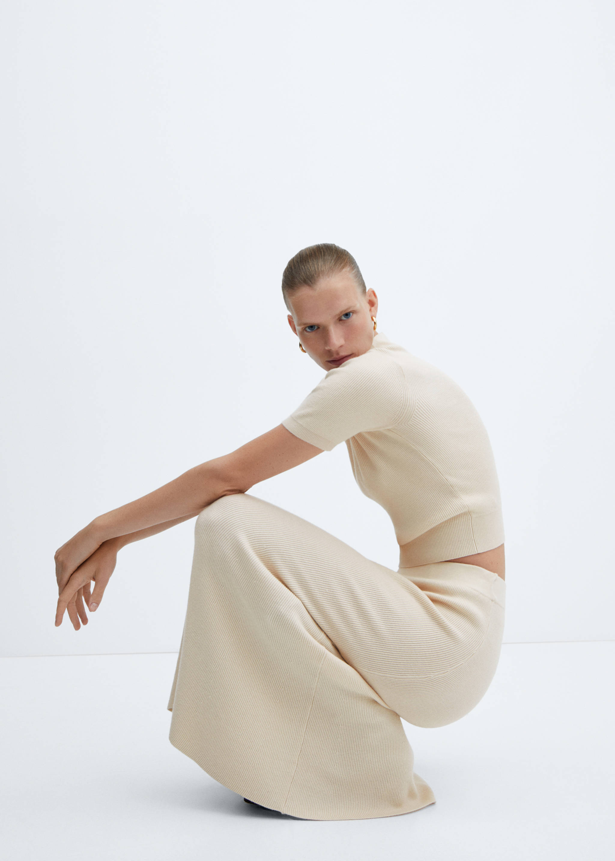 Jupe midi maille - Détail de l'article 1