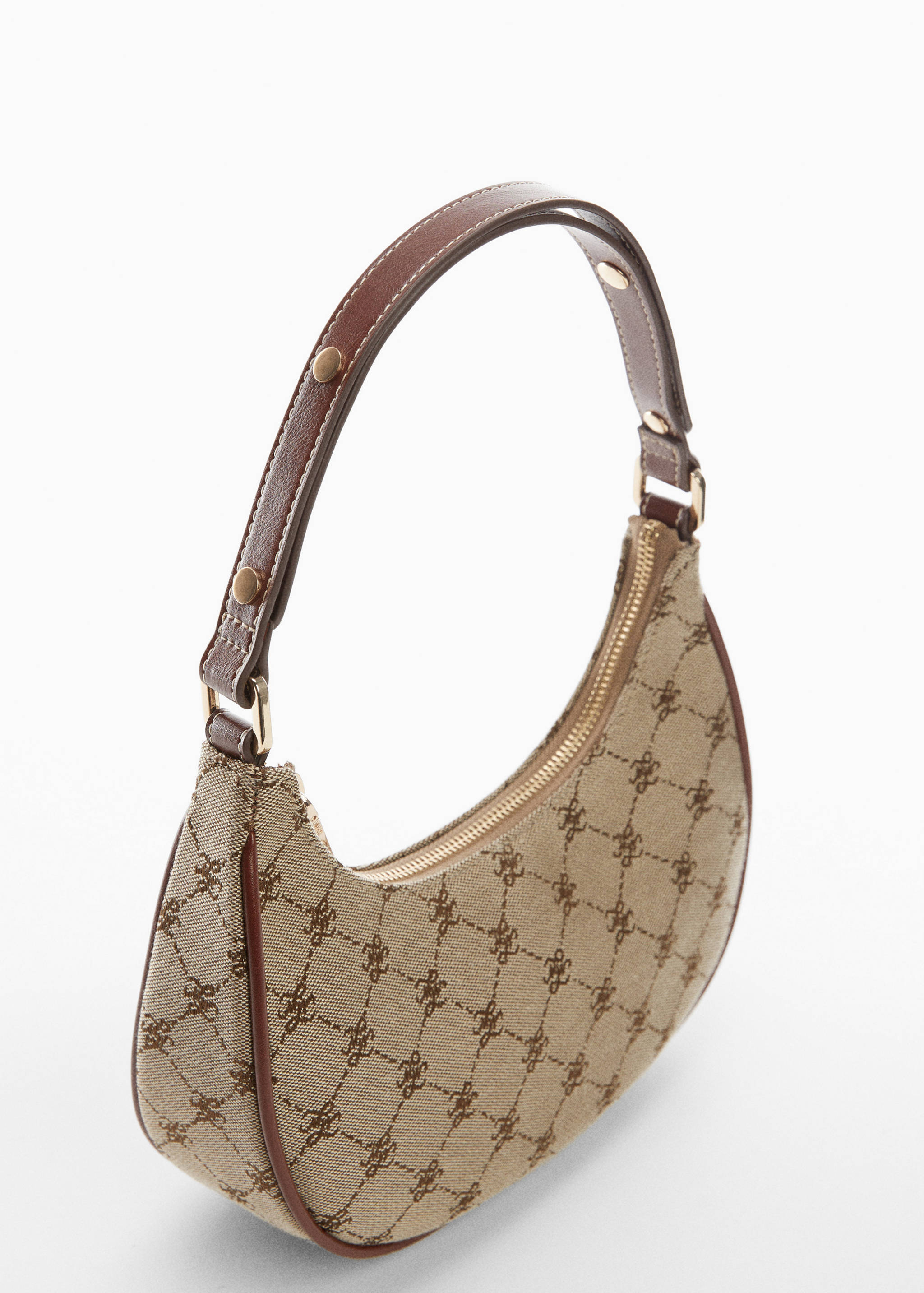 Bolso hombro jacquard - Plano medio