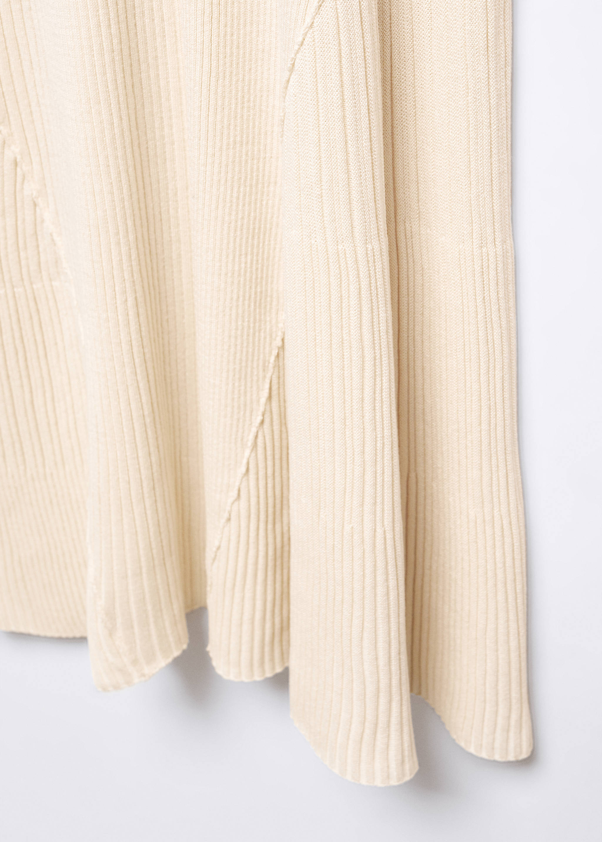 Knitted dress with stitching detail - Details of the article 8