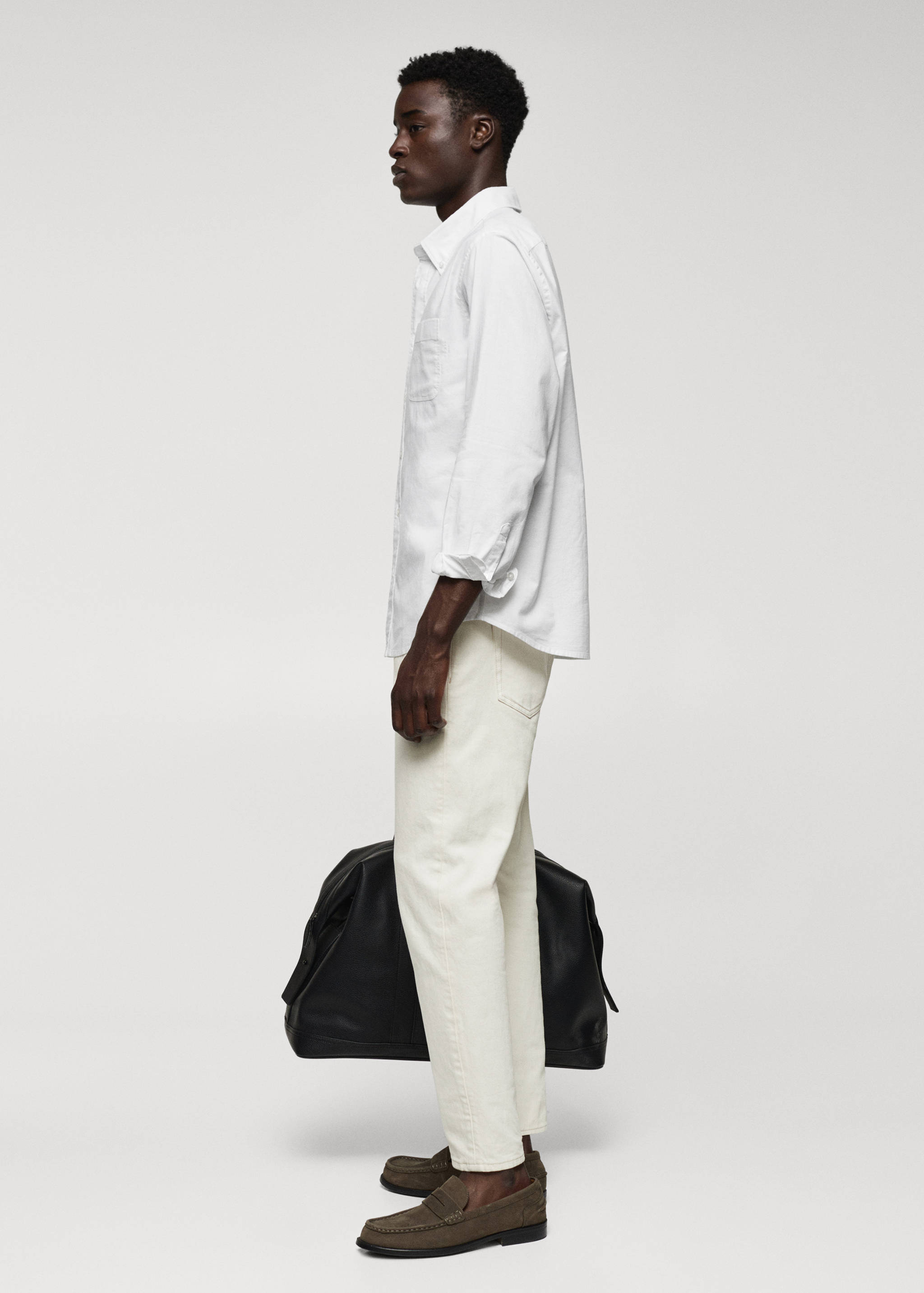 Chemise regular fit coton Oxford - Détail de l'article 2