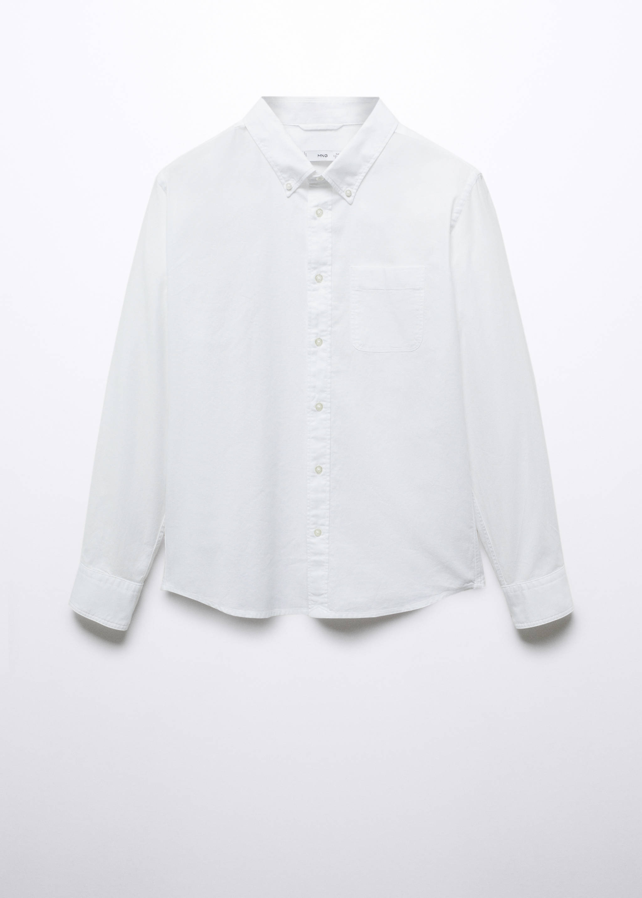 Chemise regular fit coton Oxford - Article sans modèle